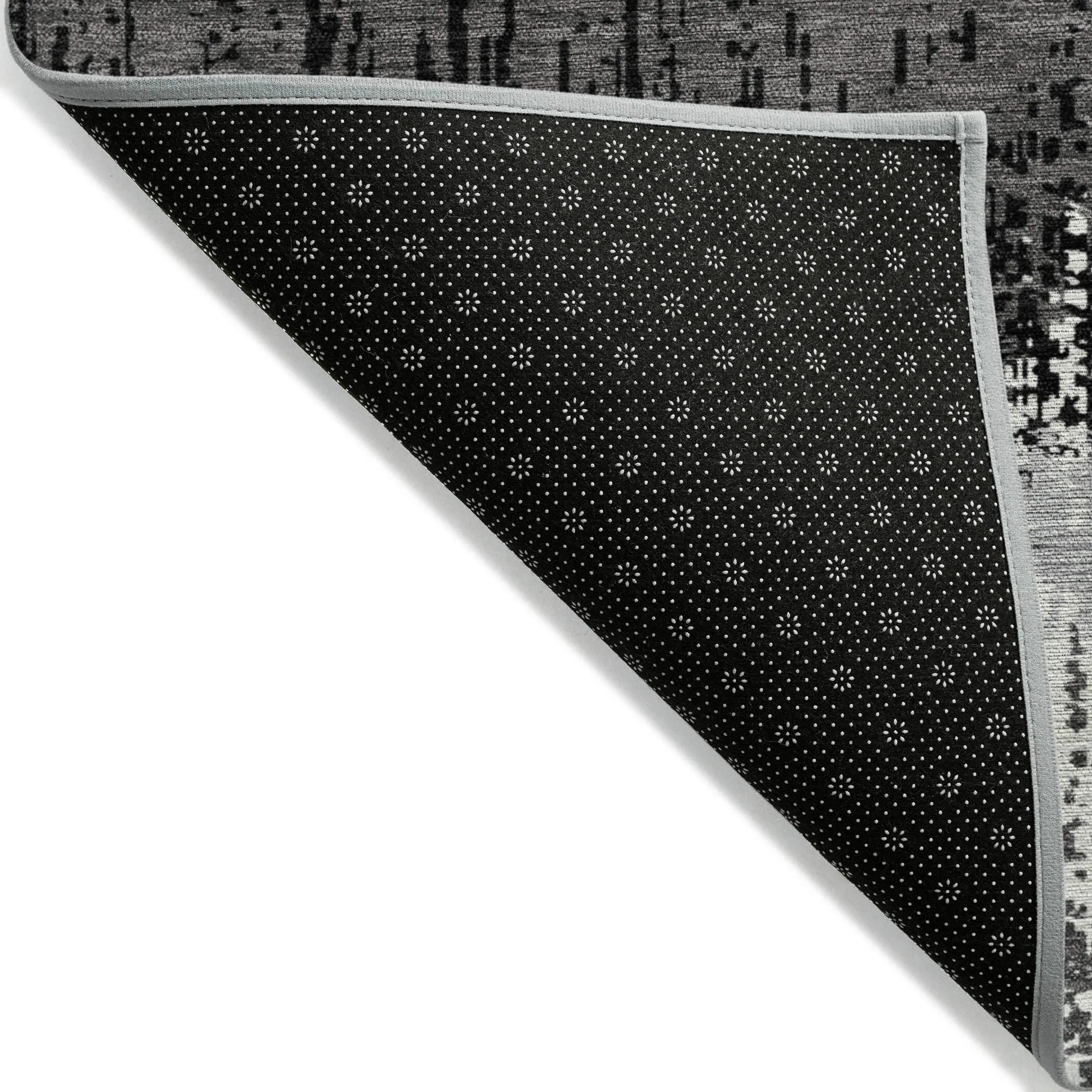 Machine Washable Indoor/ Outdoor Abstract Ombre Chantille Rug