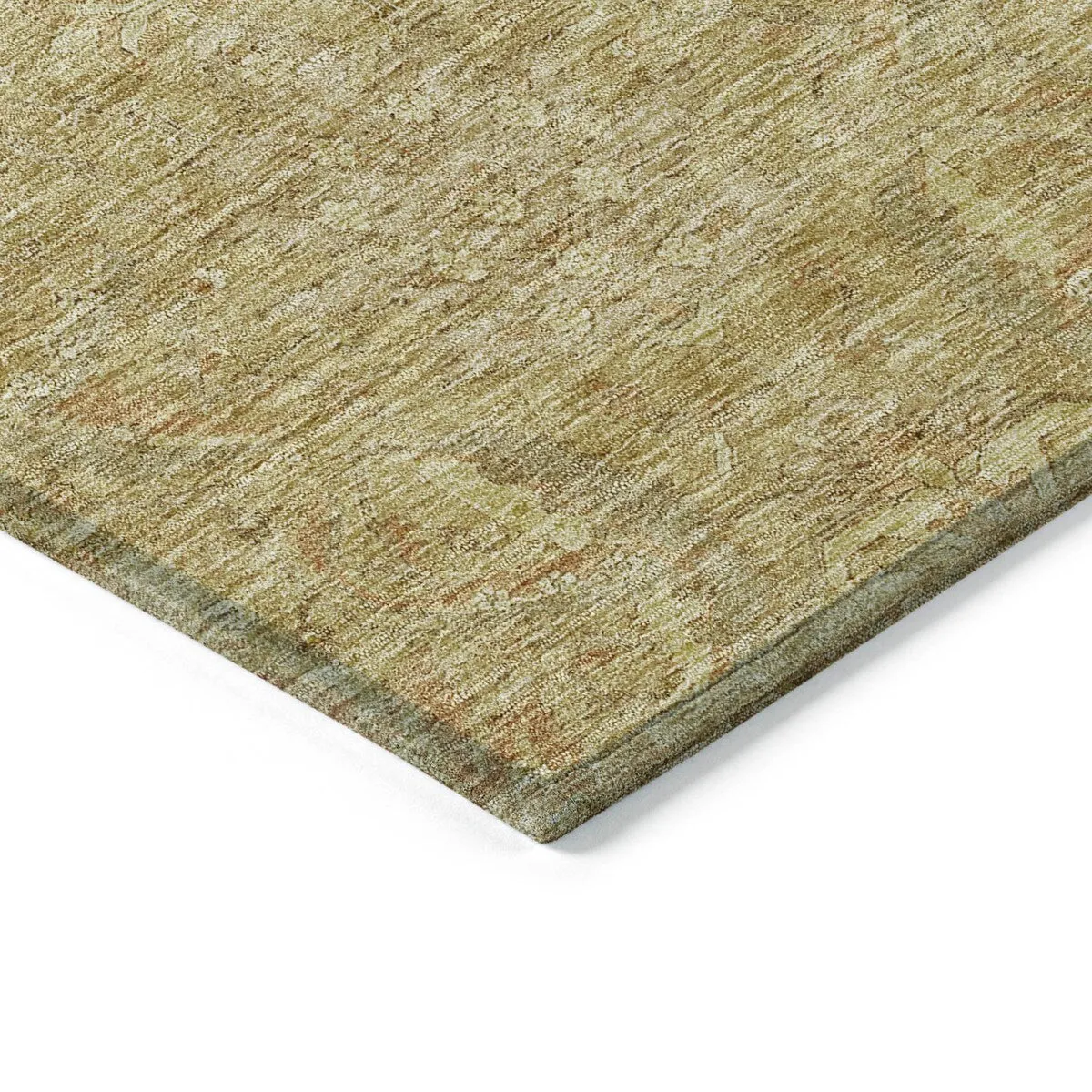 Machine Washable Indoor/ Outdoor Boho Traditional Chantille Rug