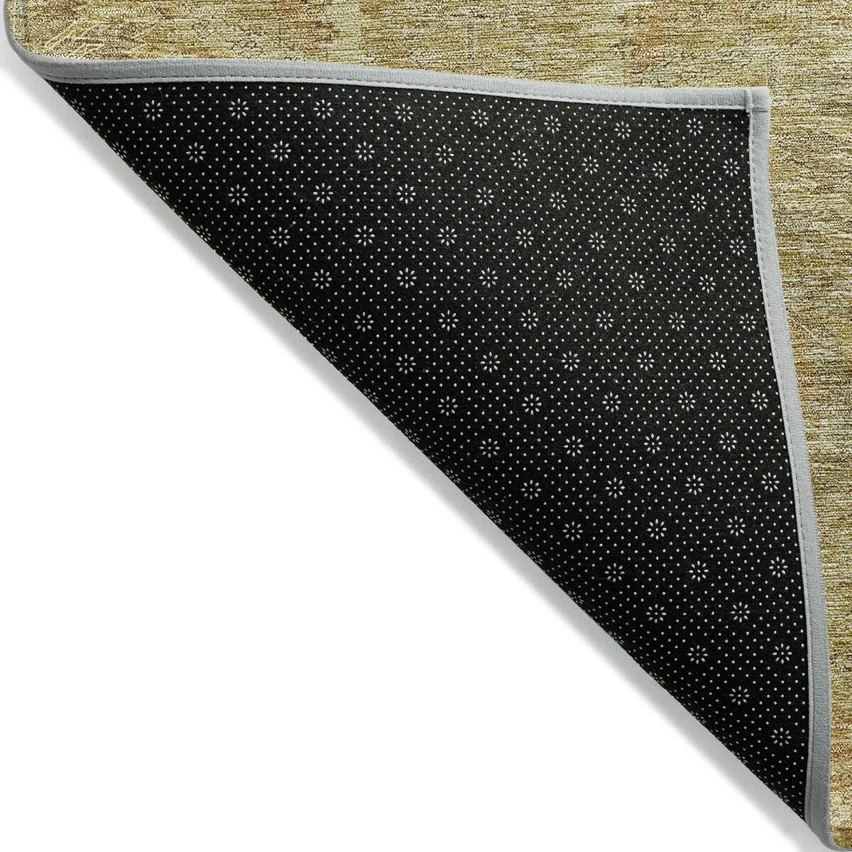 Machine Washable Indoor/ Outdoor Boho Traditional Chantille Rug