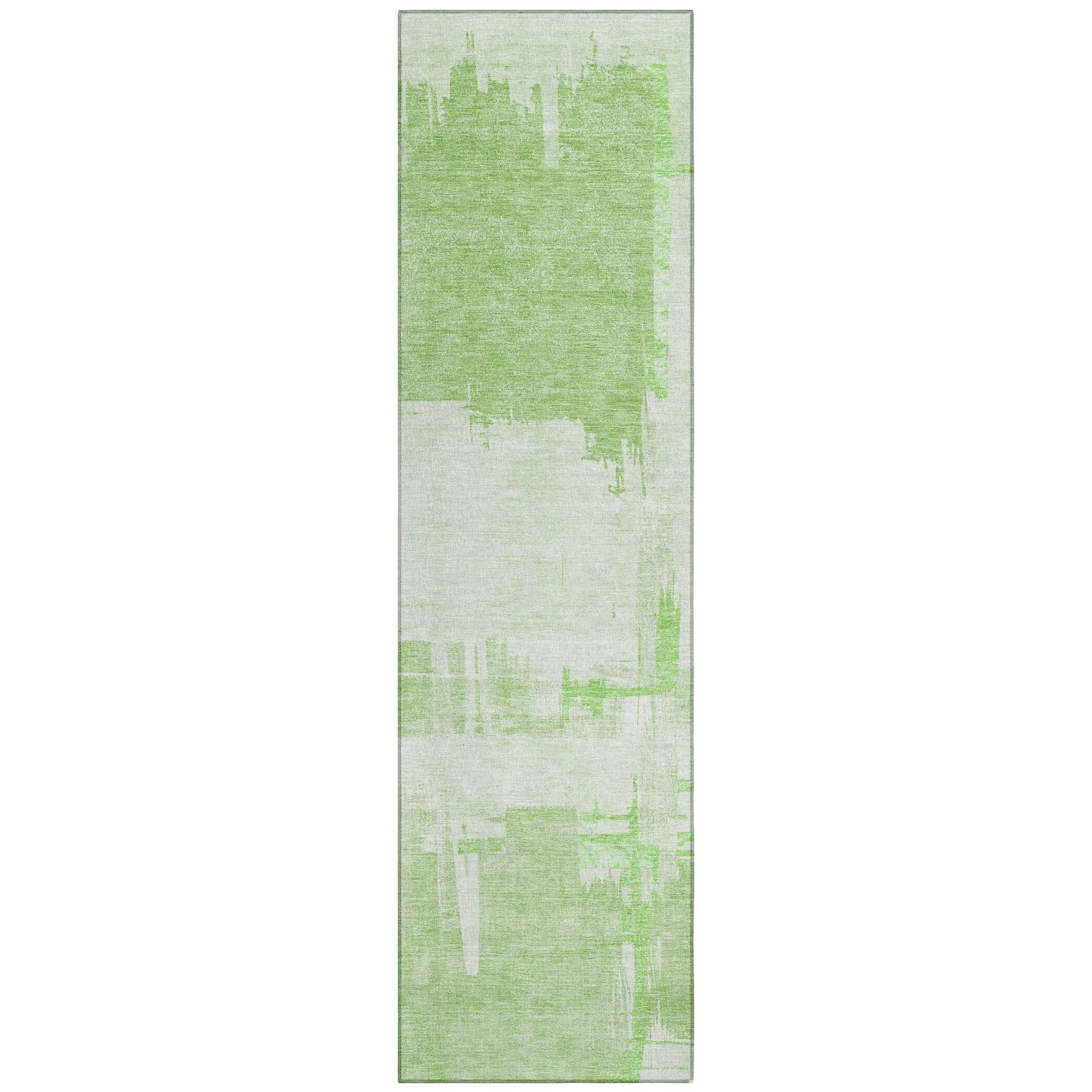 Machine Washable Indoor/ Outdoor Chantille Abstract Modern Rug