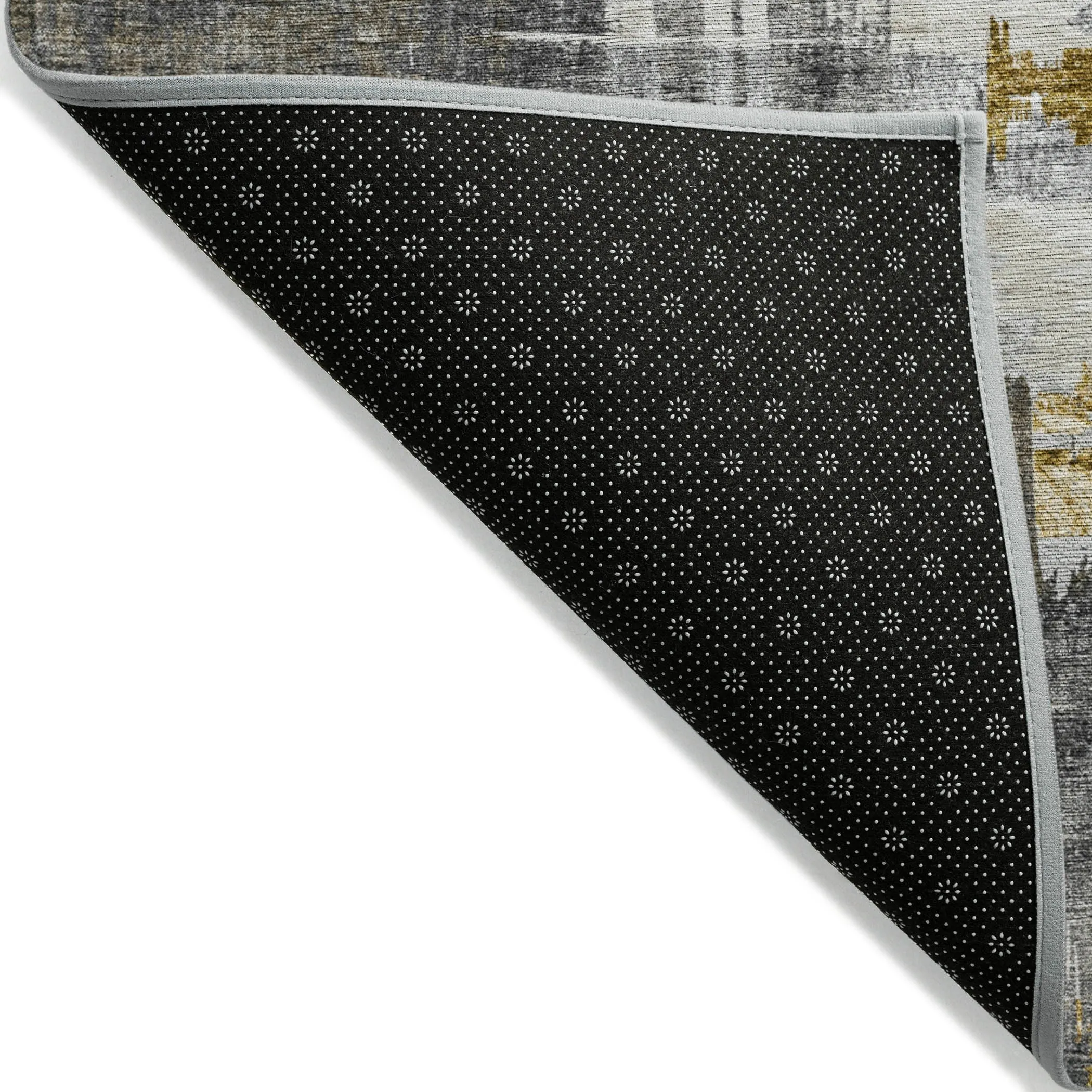 Machine Washable Indoor/ Outdoor Chantille Abstract Modern Rug