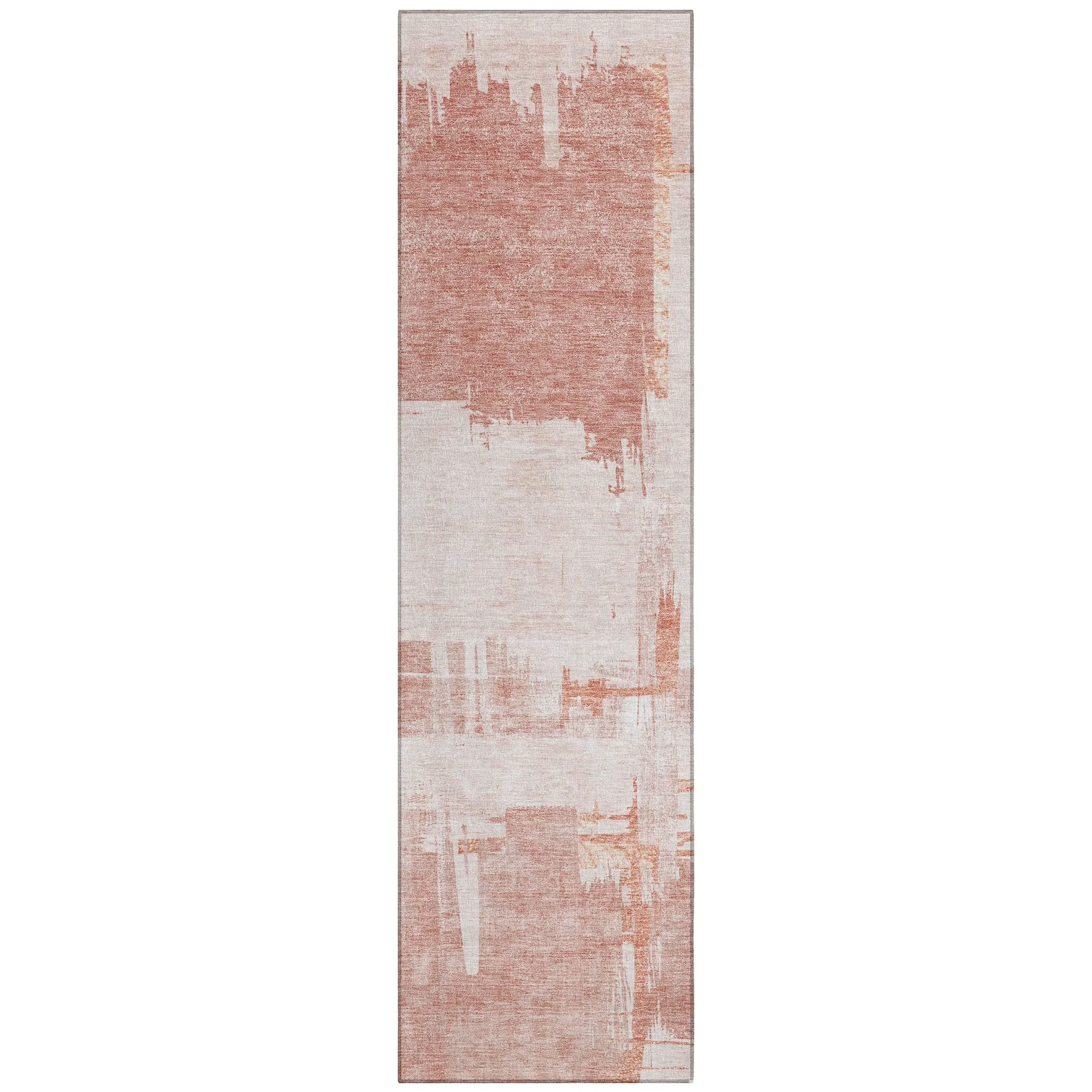 Machine Washable Indoor/ Outdoor Chantille Abstract Modern Rug