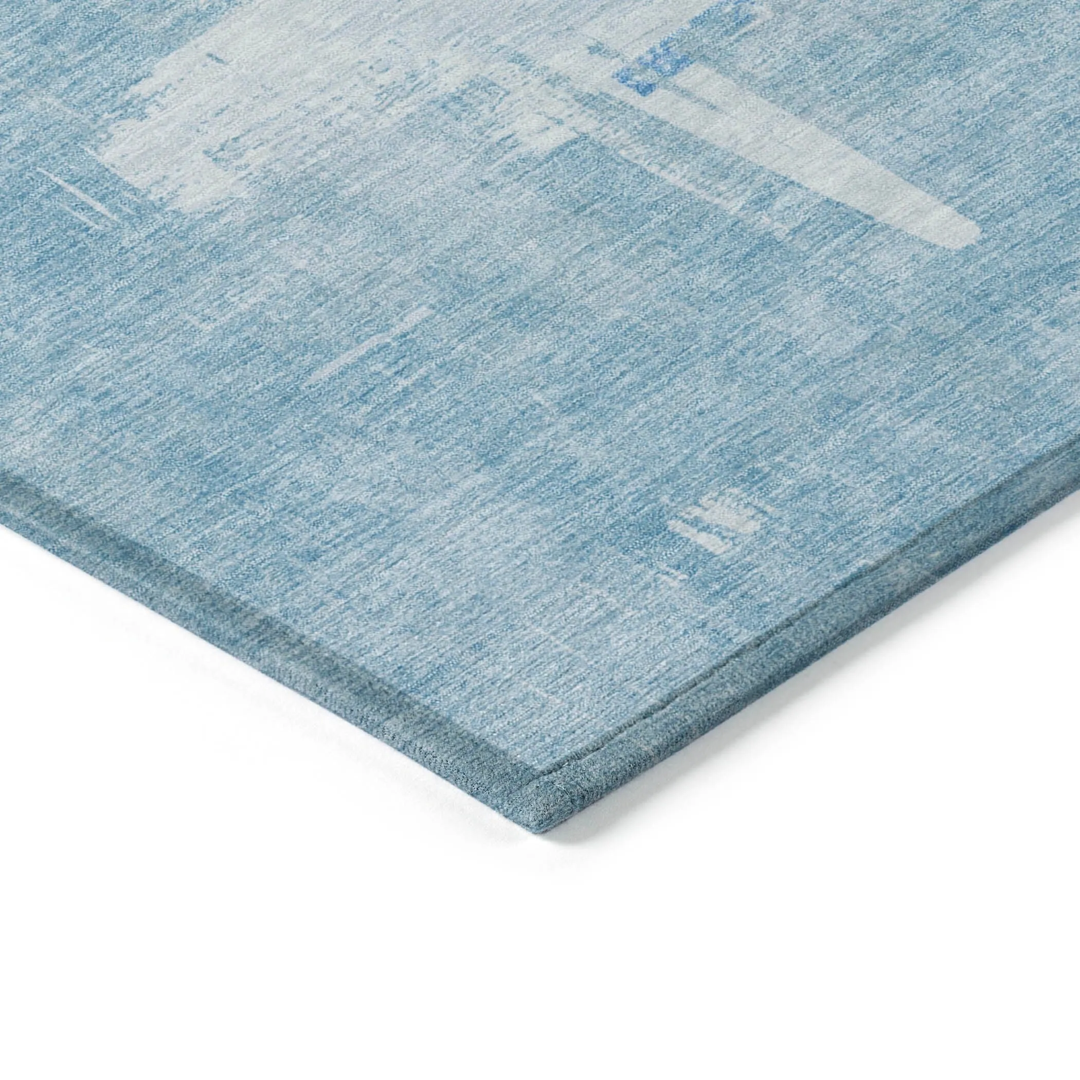 Machine Washable Indoor/ Outdoor Chantille Abstract Modern Rug