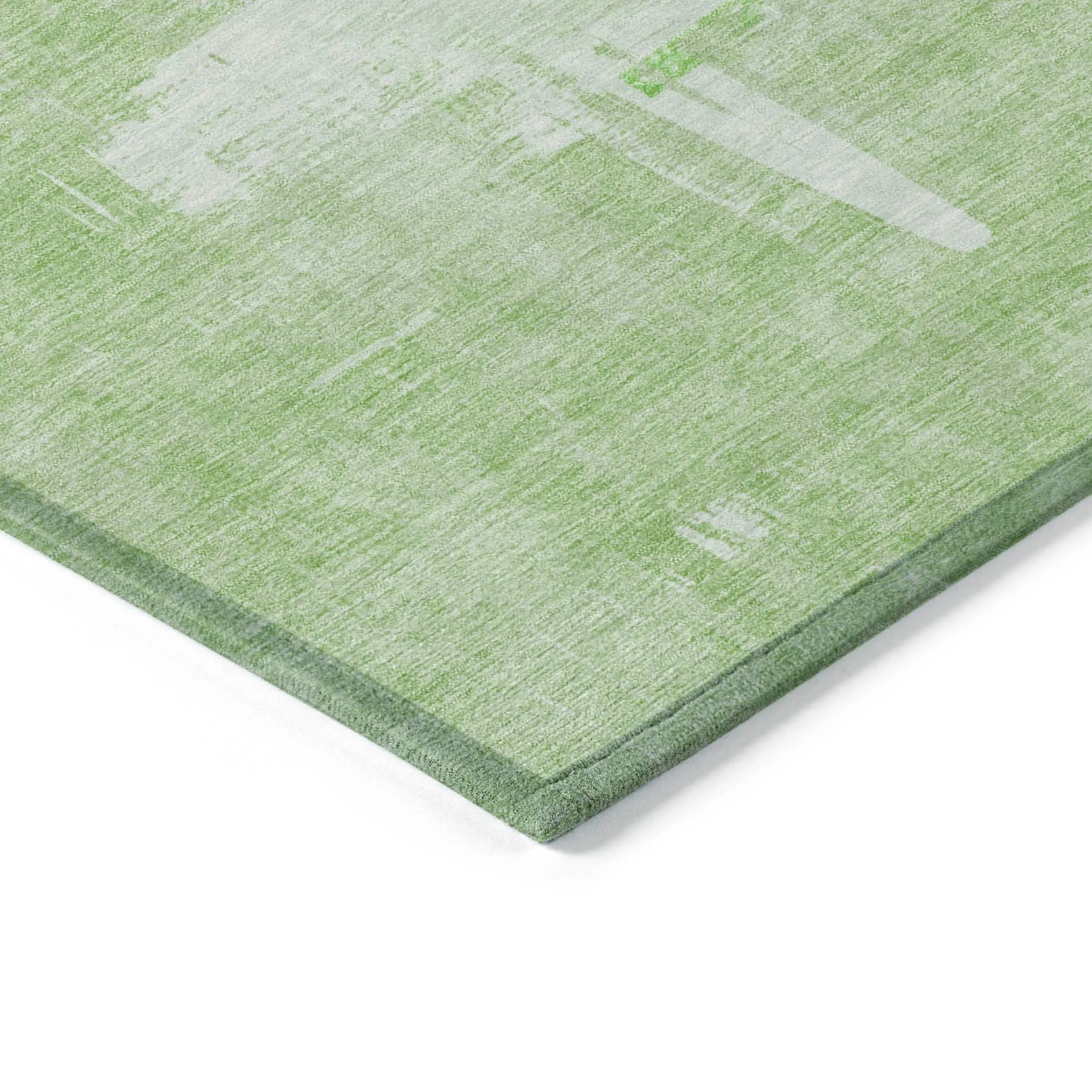 Machine Washable Indoor/ Outdoor Chantille Abstract Modern Rug