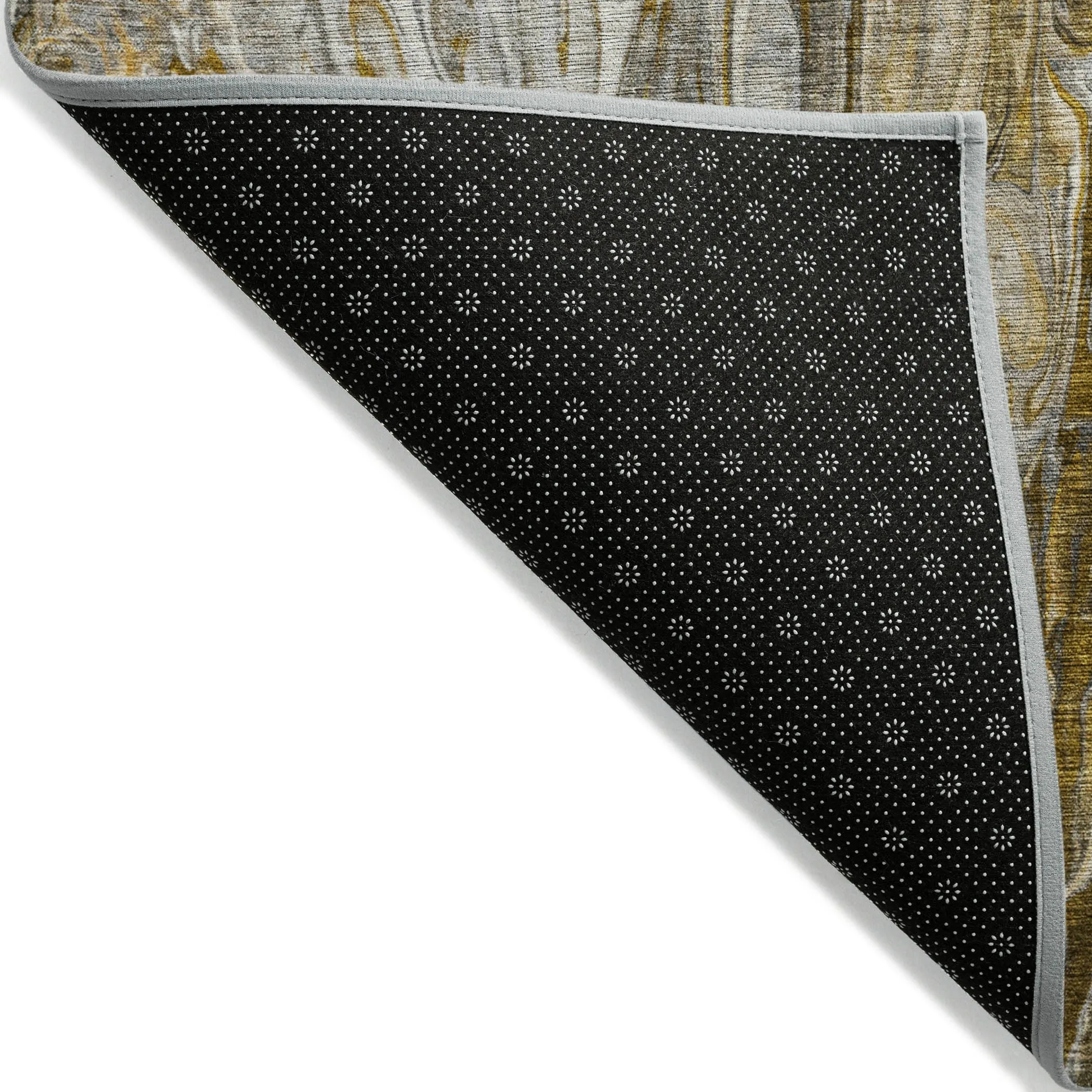 Machine Washable Indoor/ Outdoor Chantille Abstract Modern Rug