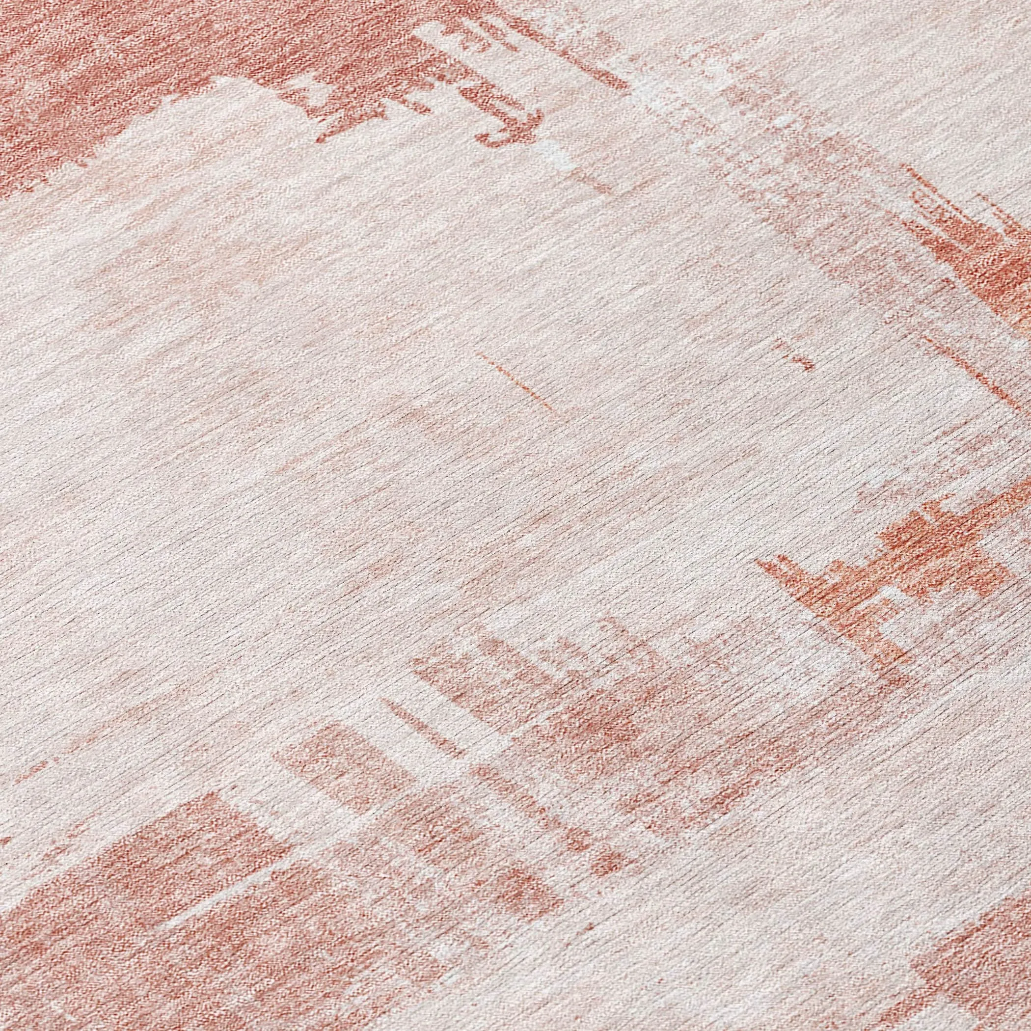 Machine Washable Indoor/ Outdoor Chantille Abstract Modern Rug