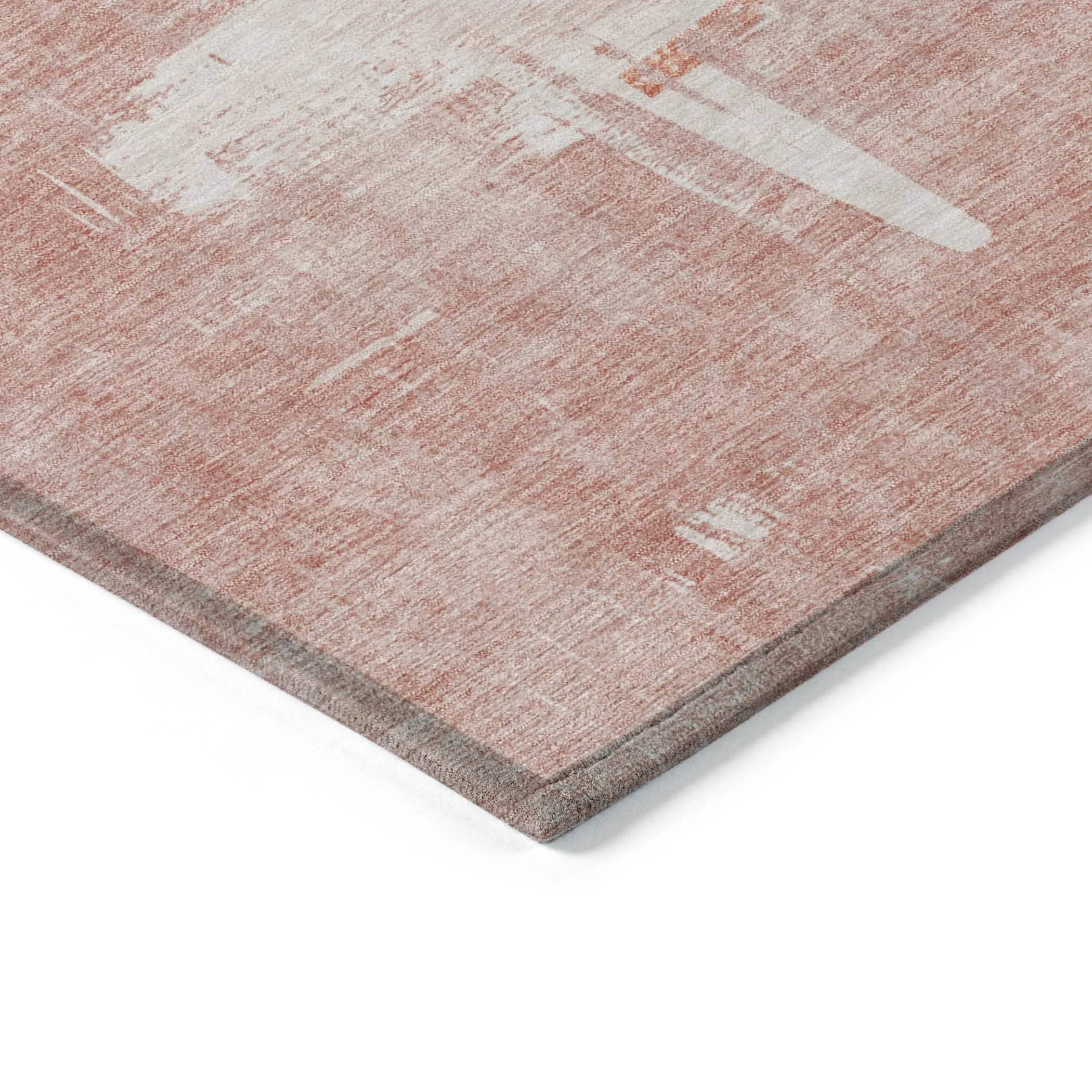 Machine Washable Indoor/ Outdoor Chantille Abstract Modern Rug