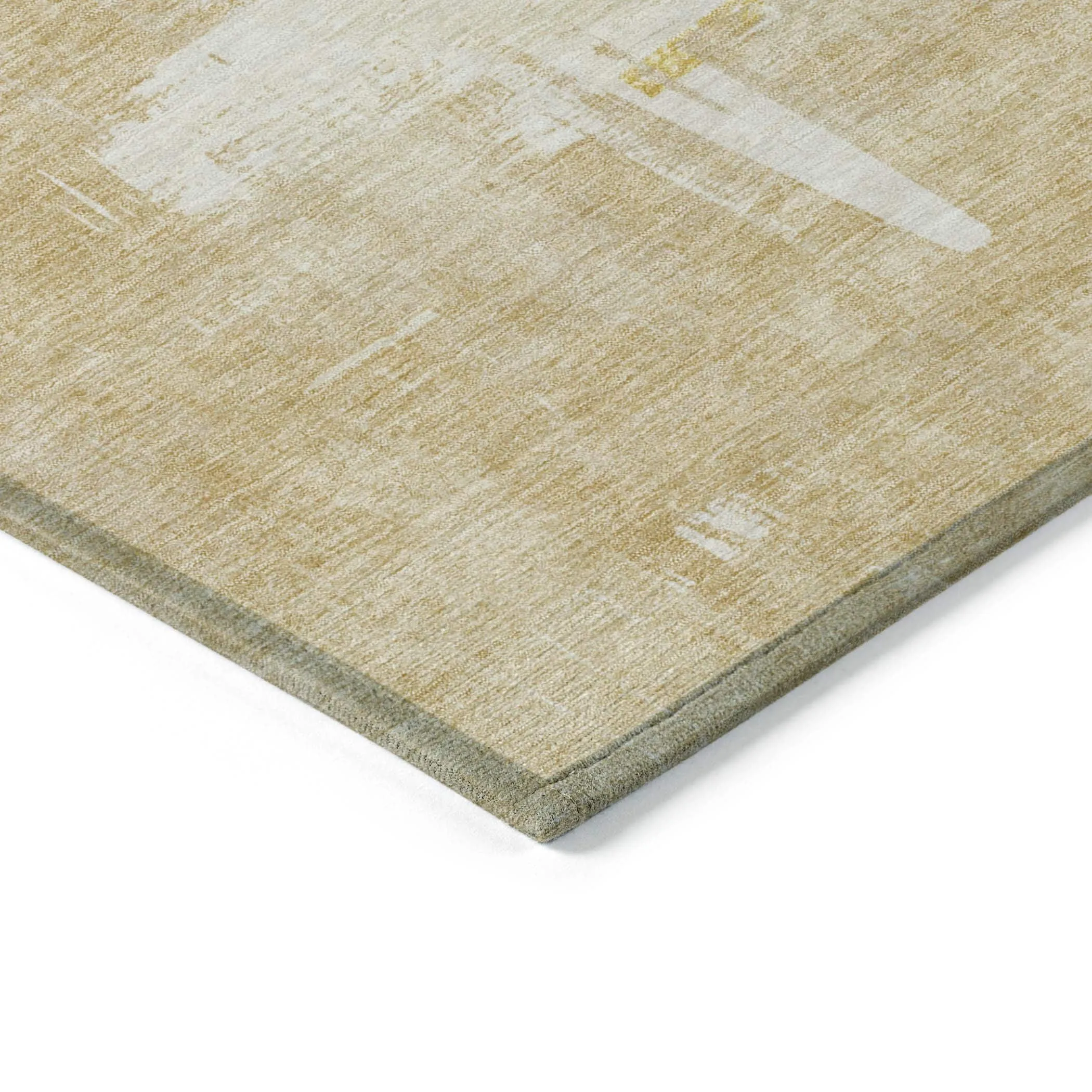 Machine Washable Indoor/ Outdoor Chantille Abstract Modern Rug