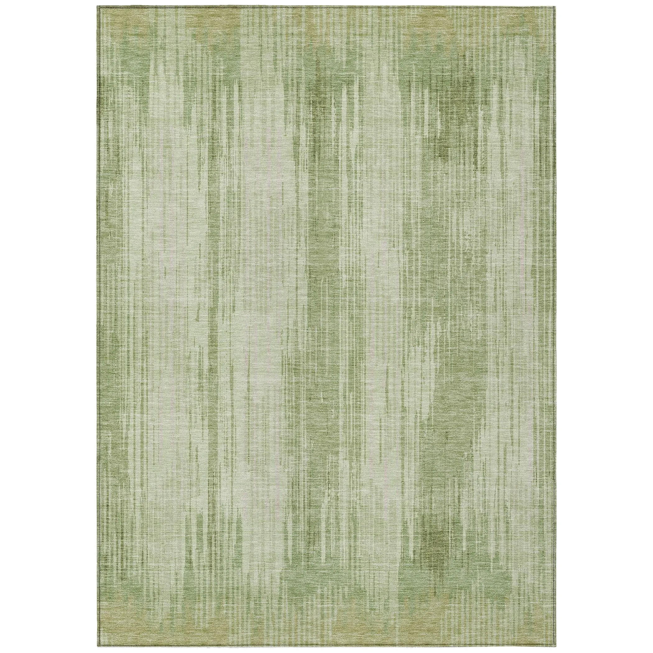 Machine Washable Indoor/ Outdoor Chantille Abstract Ombre Rug
