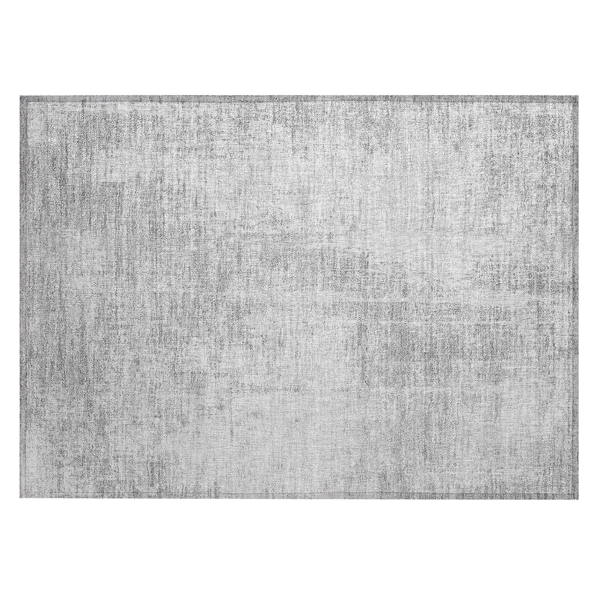 Machine Washable Indoor/ Outdoor Chantille Abstract Ombre Rug