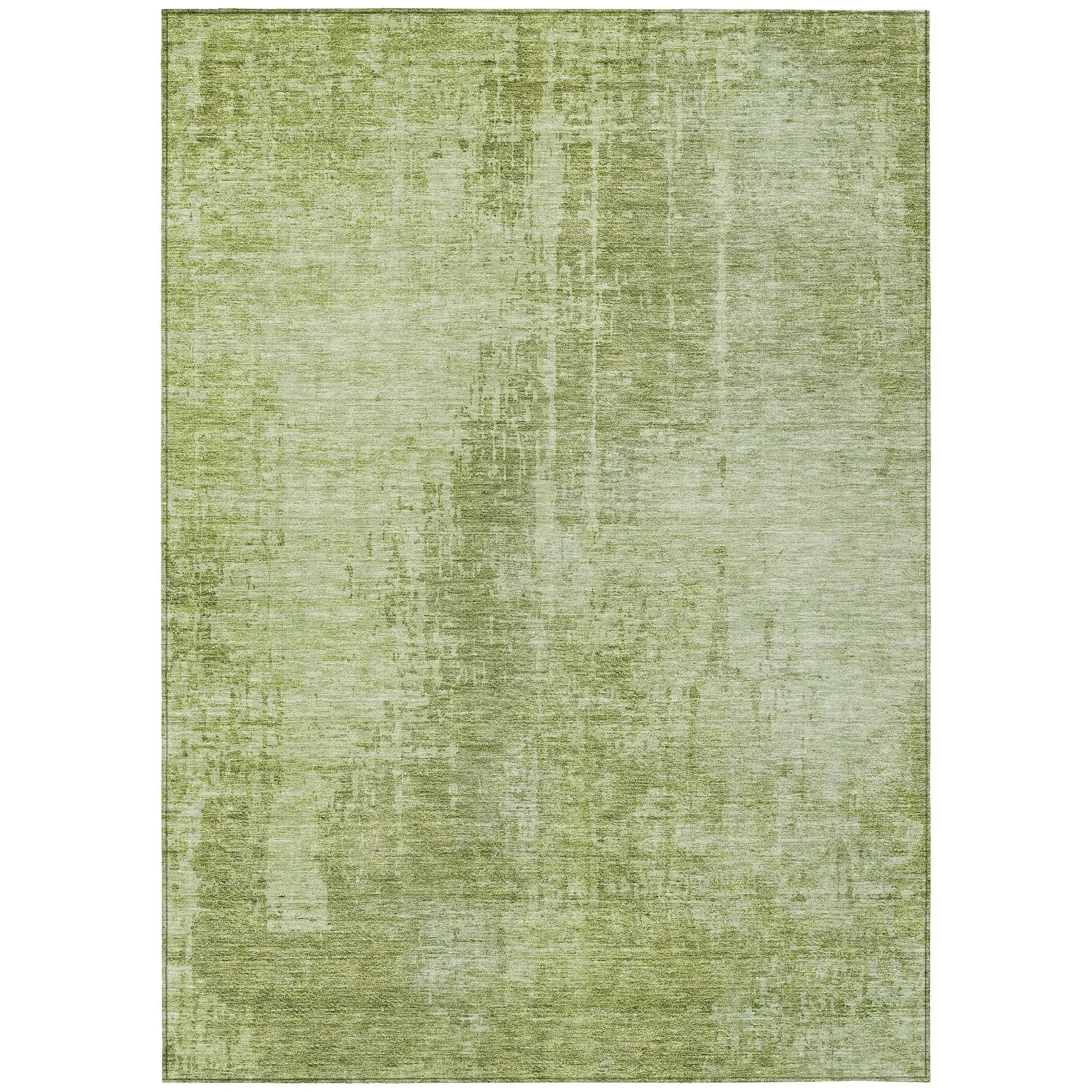 Machine Washable Indoor/ Outdoor Chantille Abstract Ombre Rug