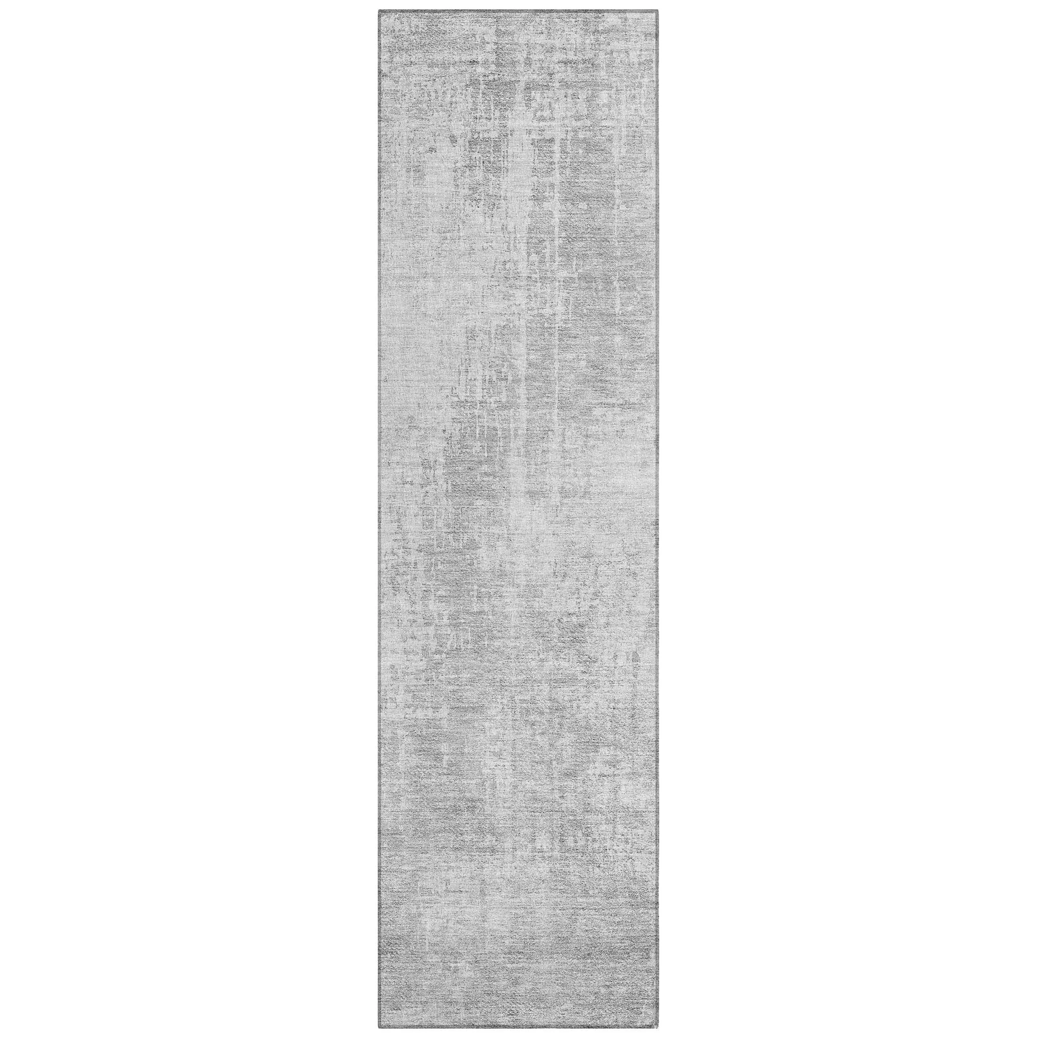 Machine Washable Indoor/ Outdoor Chantille Abstract Ombre Rug