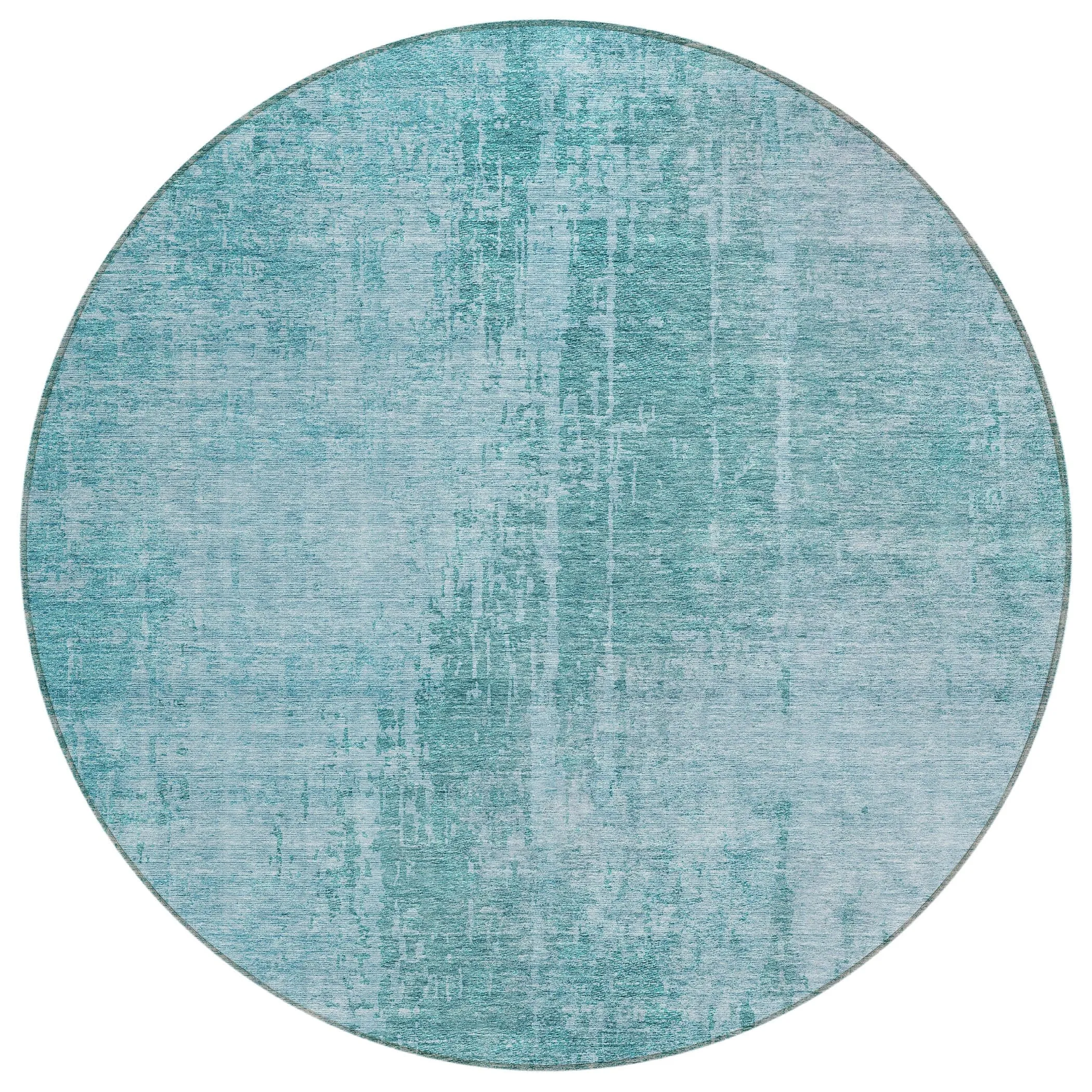Machine Washable Indoor/ Outdoor Chantille Abstract Ombre Rug