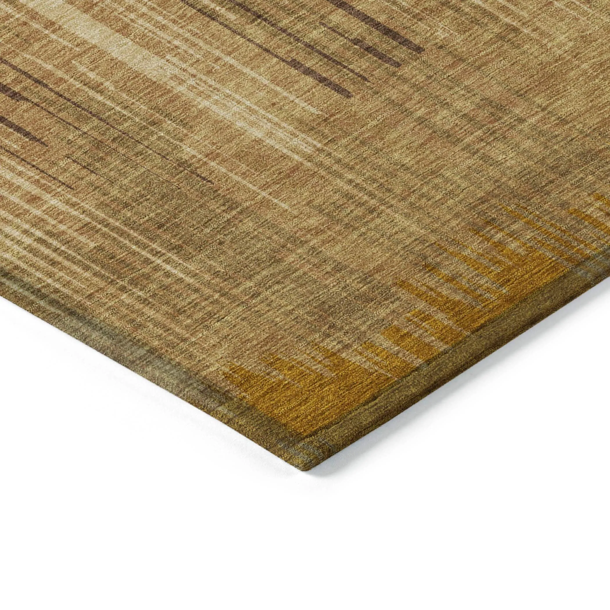 Machine Washable Indoor/ Outdoor Chantille Abstract Ombre Rug