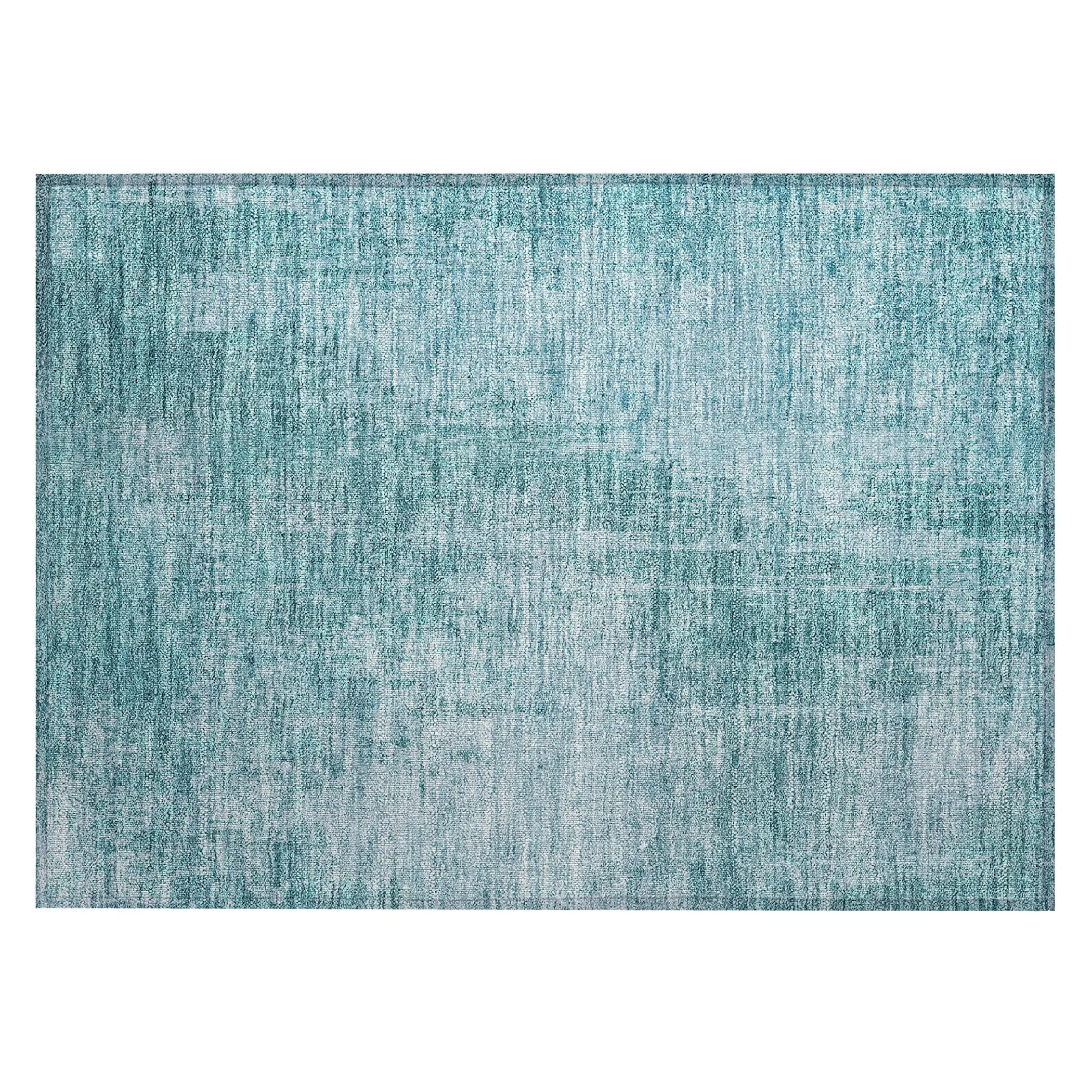 Machine Washable Indoor/ Outdoor Chantille Abstract Ombre Rug