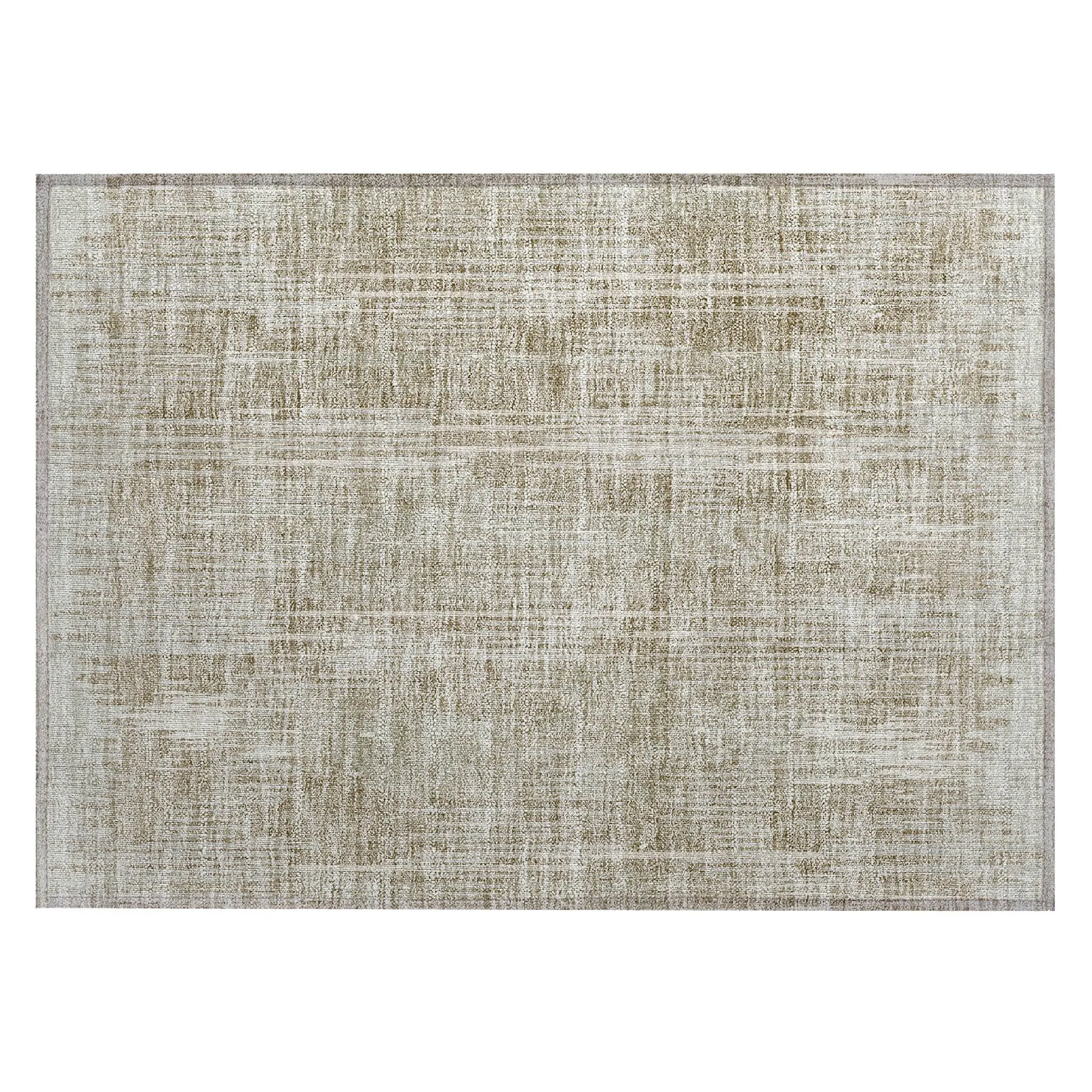 Machine Washable Indoor/ Outdoor Chantille Abstract Ombre Rug