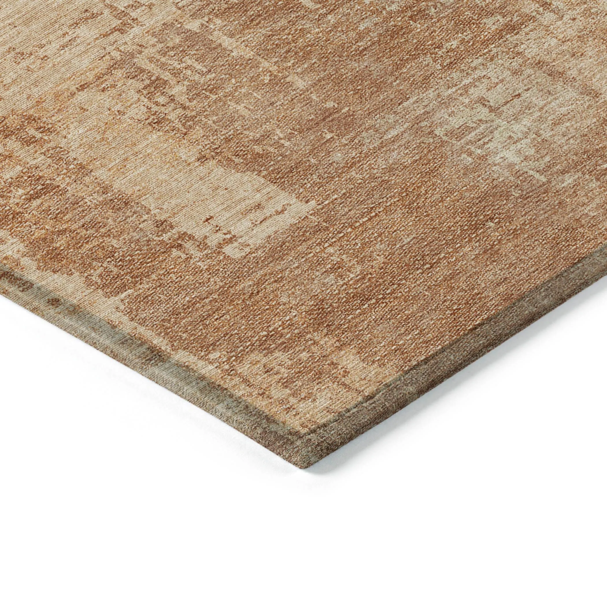 Machine Washable Indoor/ Outdoor Chantille Abstract Ombre Rug