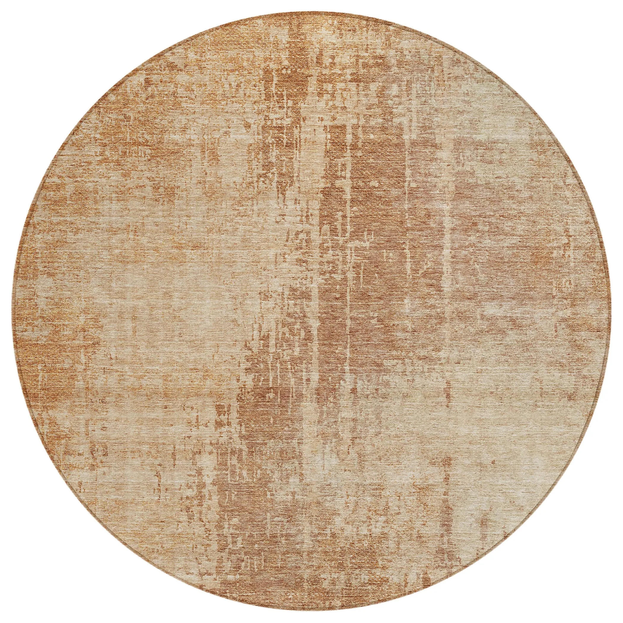 Machine Washable Indoor/ Outdoor Chantille Abstract Ombre Rug