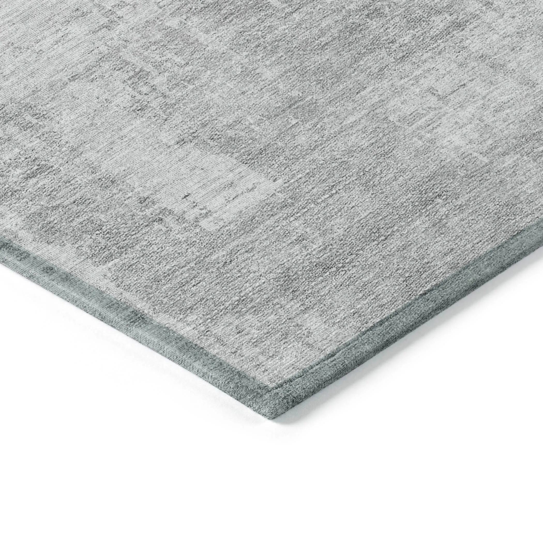 Machine Washable Indoor/ Outdoor Chantille Abstract Ombre Rug