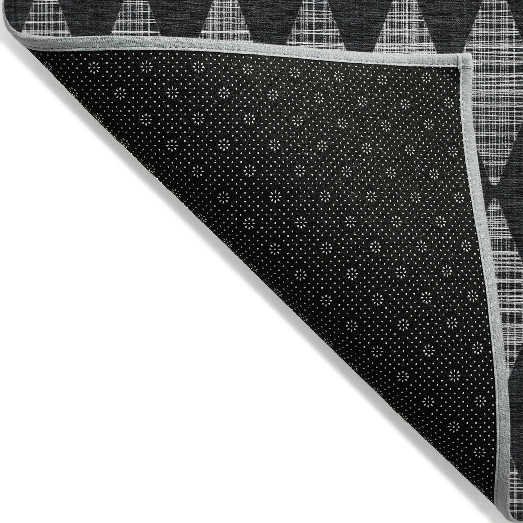 Machine Washable Indoor/ Outdoor Chantille Argyle Rug