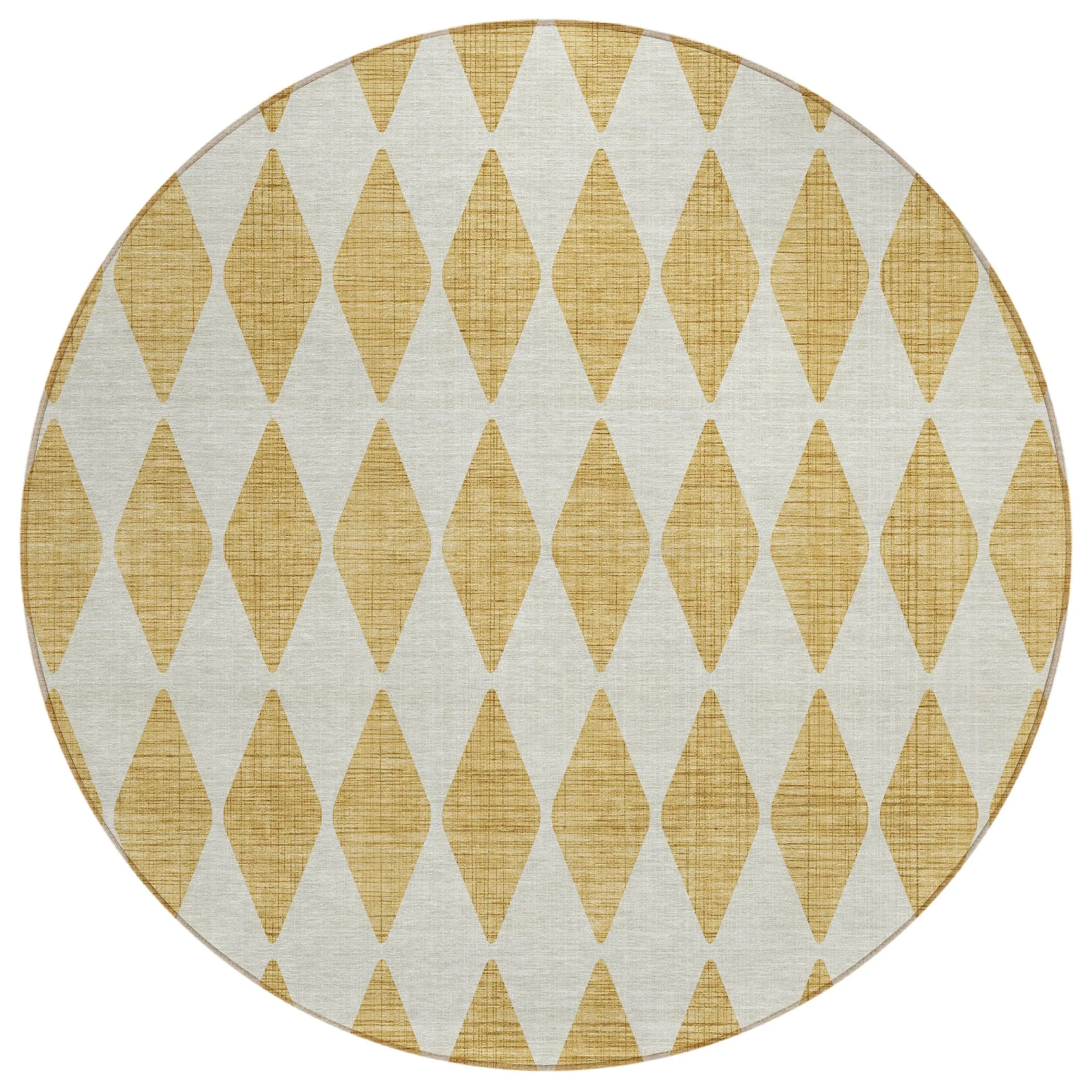 Machine Washable Indoor/ Outdoor Chantille Argyle Rug