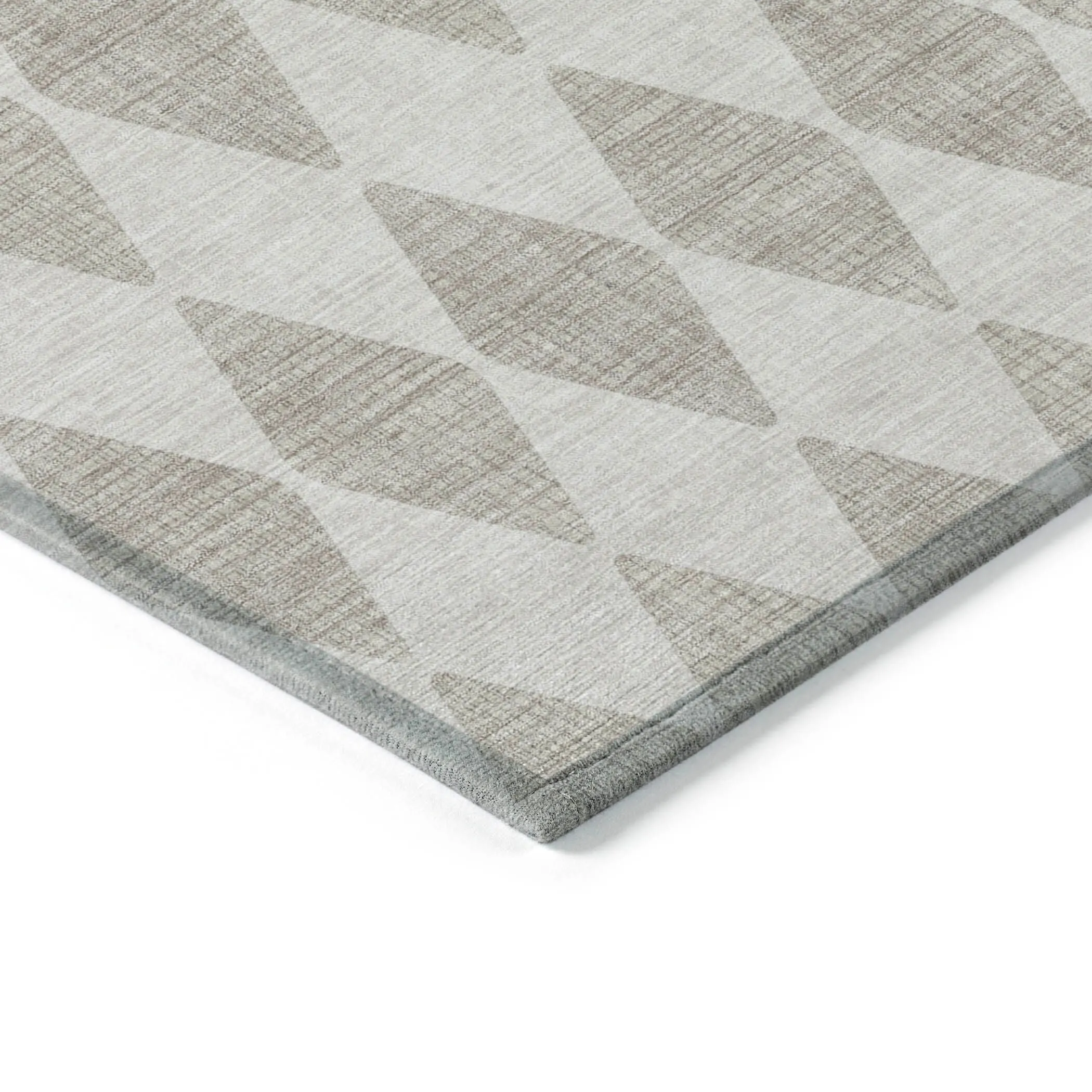 Machine Washable Indoor/ Outdoor Chantille Argyle Rug