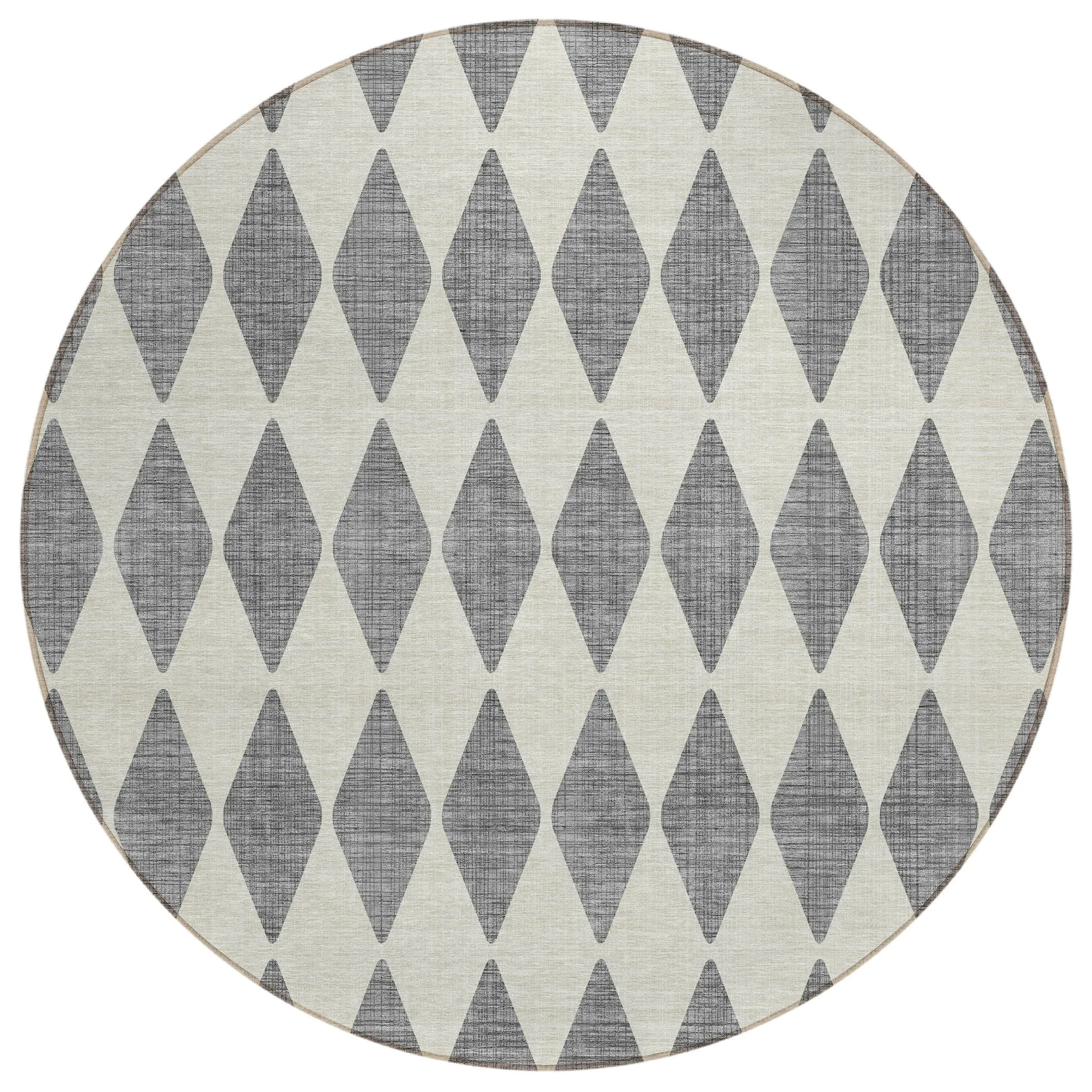 Machine Washable Indoor/ Outdoor Chantille Argyle Rug