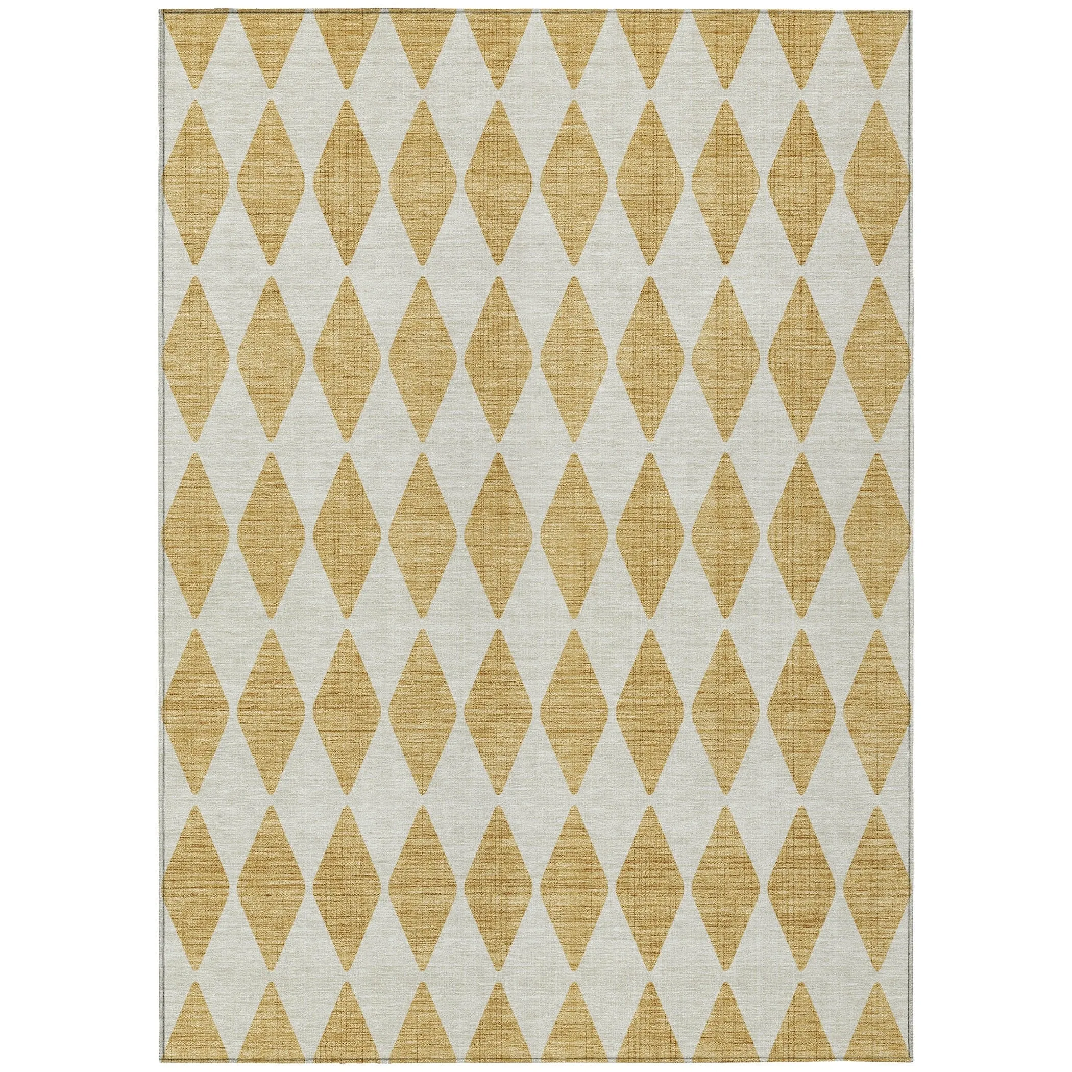 Machine Washable Indoor/ Outdoor Chantille Argyle Rug