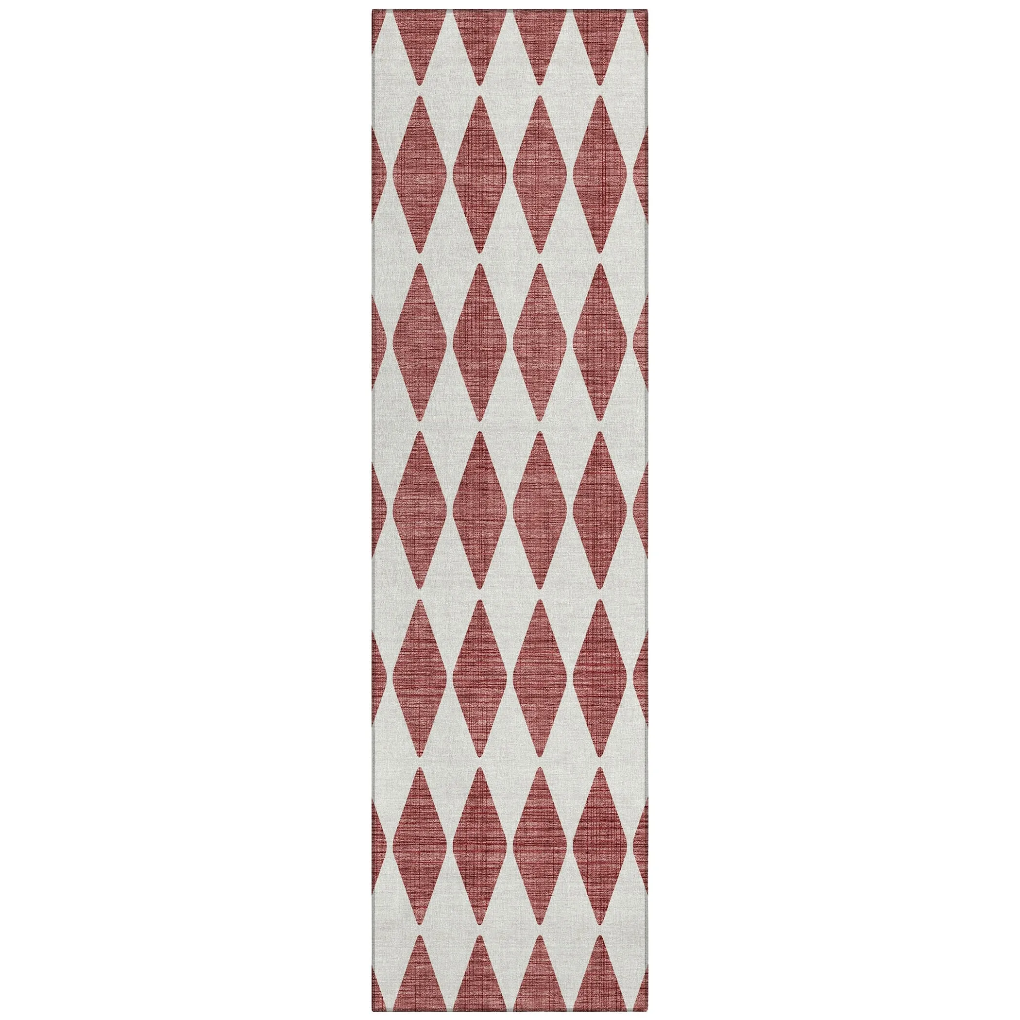 Machine Washable Indoor/ Outdoor Chantille Argyle Rug