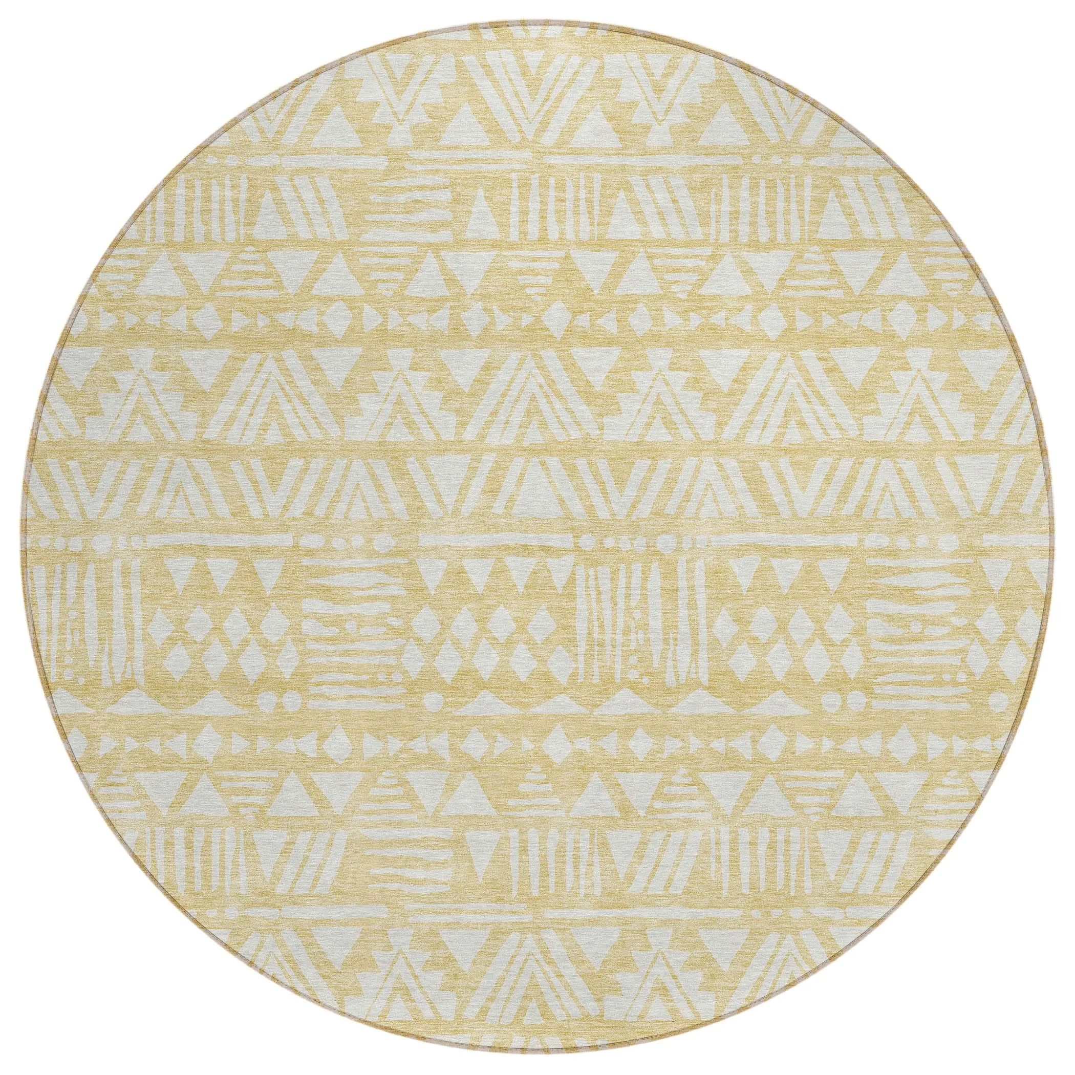 Machine Washable Indoor/ Outdoor Chantille Boho Tribal Rug