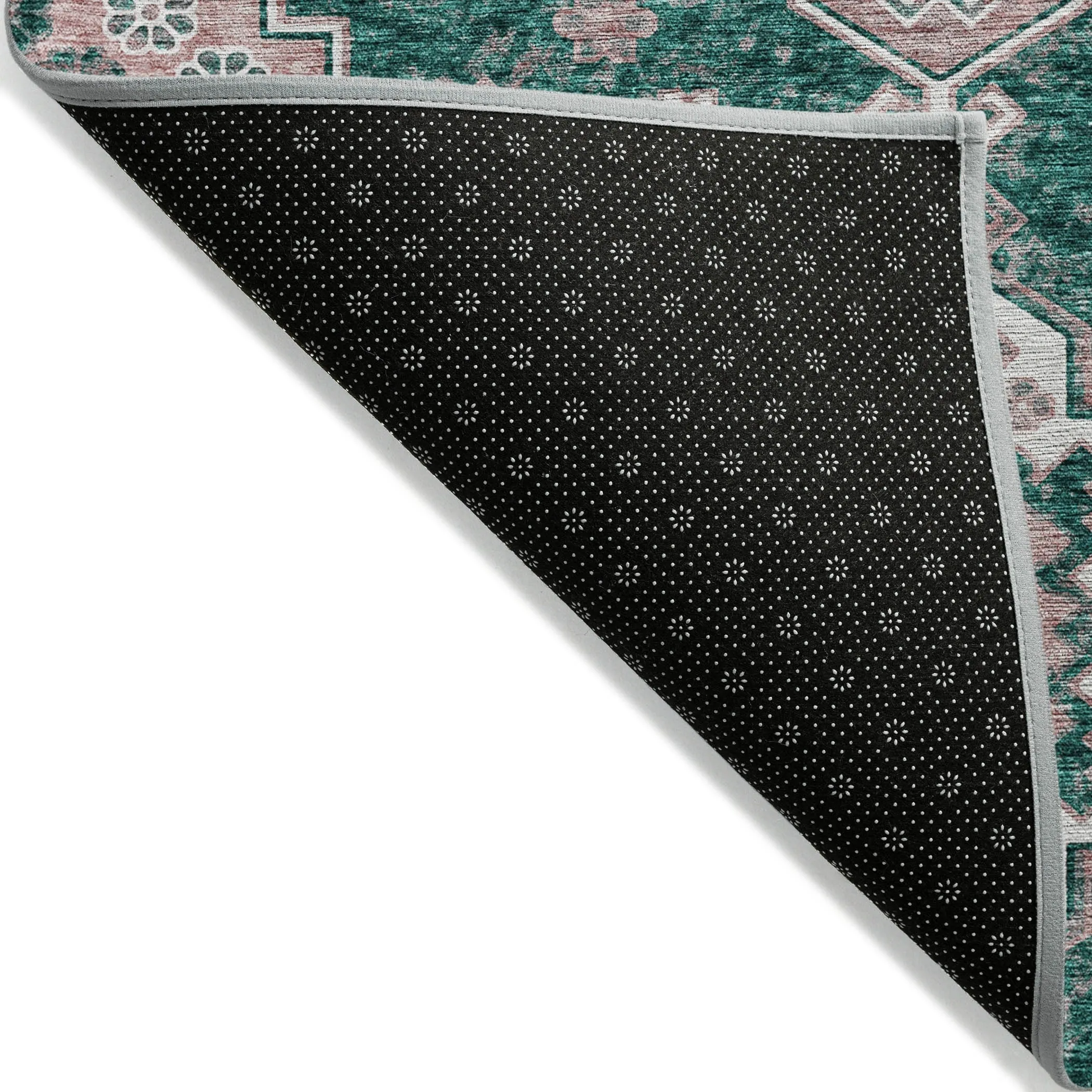 Machine Washable Indoor/ Outdoor Chantille Boho Tribal Rug