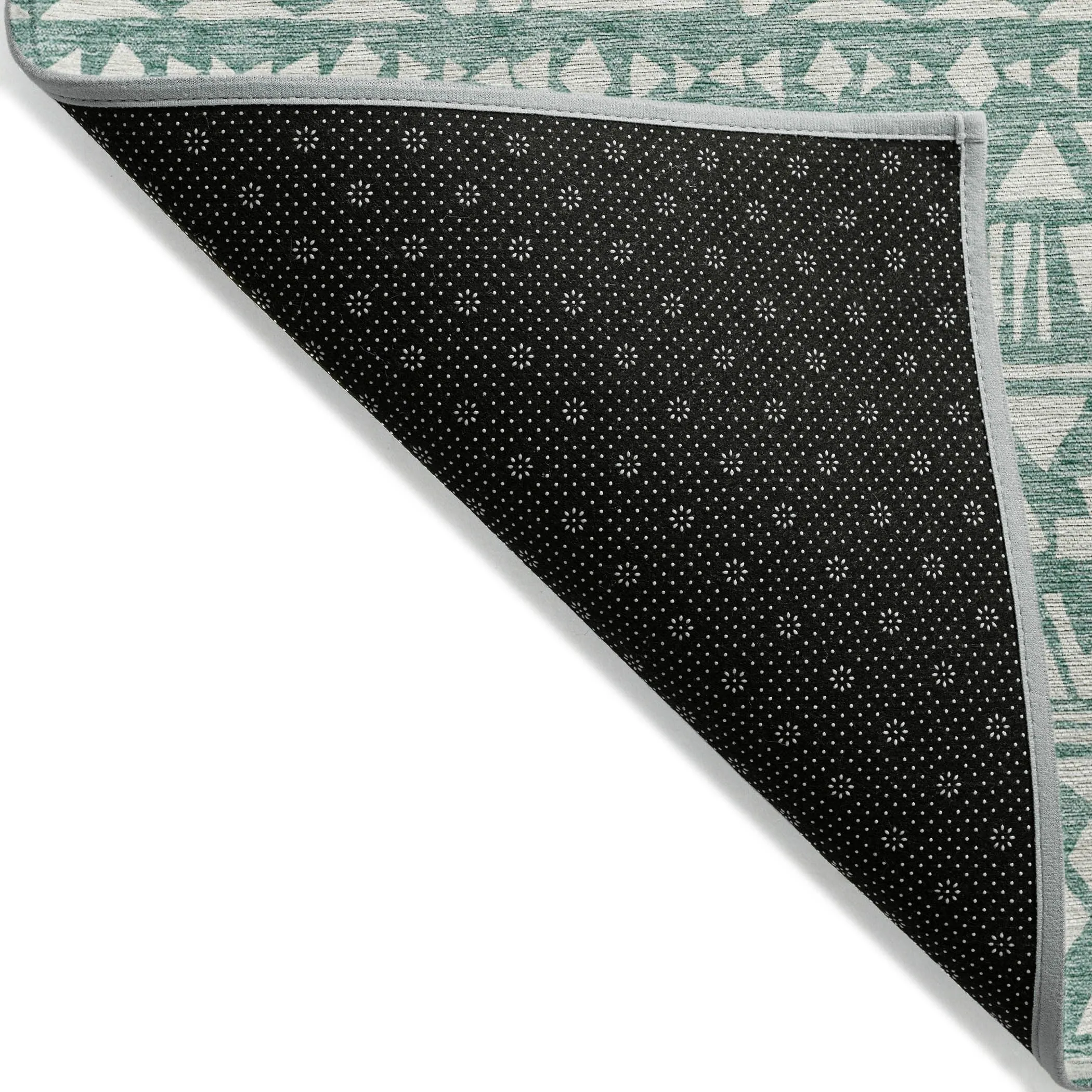 Machine Washable Indoor/ Outdoor Chantille Boho Tribal Rug