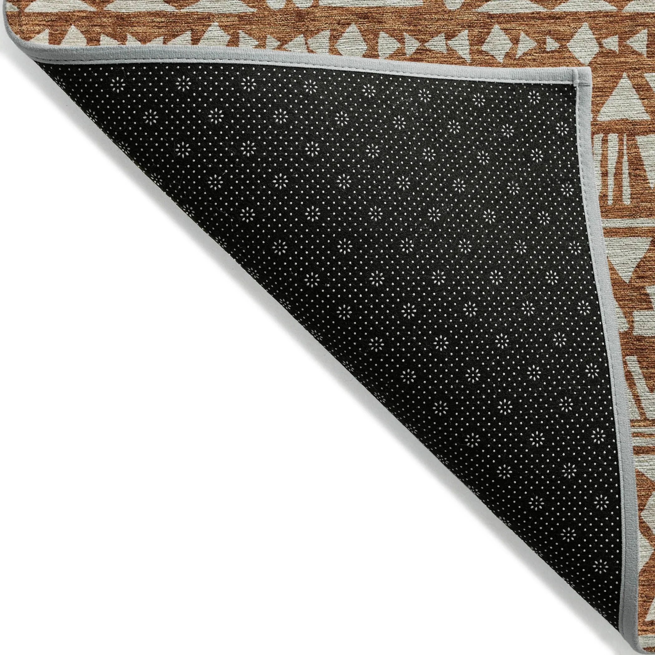 Machine Washable Indoor/ Outdoor Chantille Boho Tribal Rug