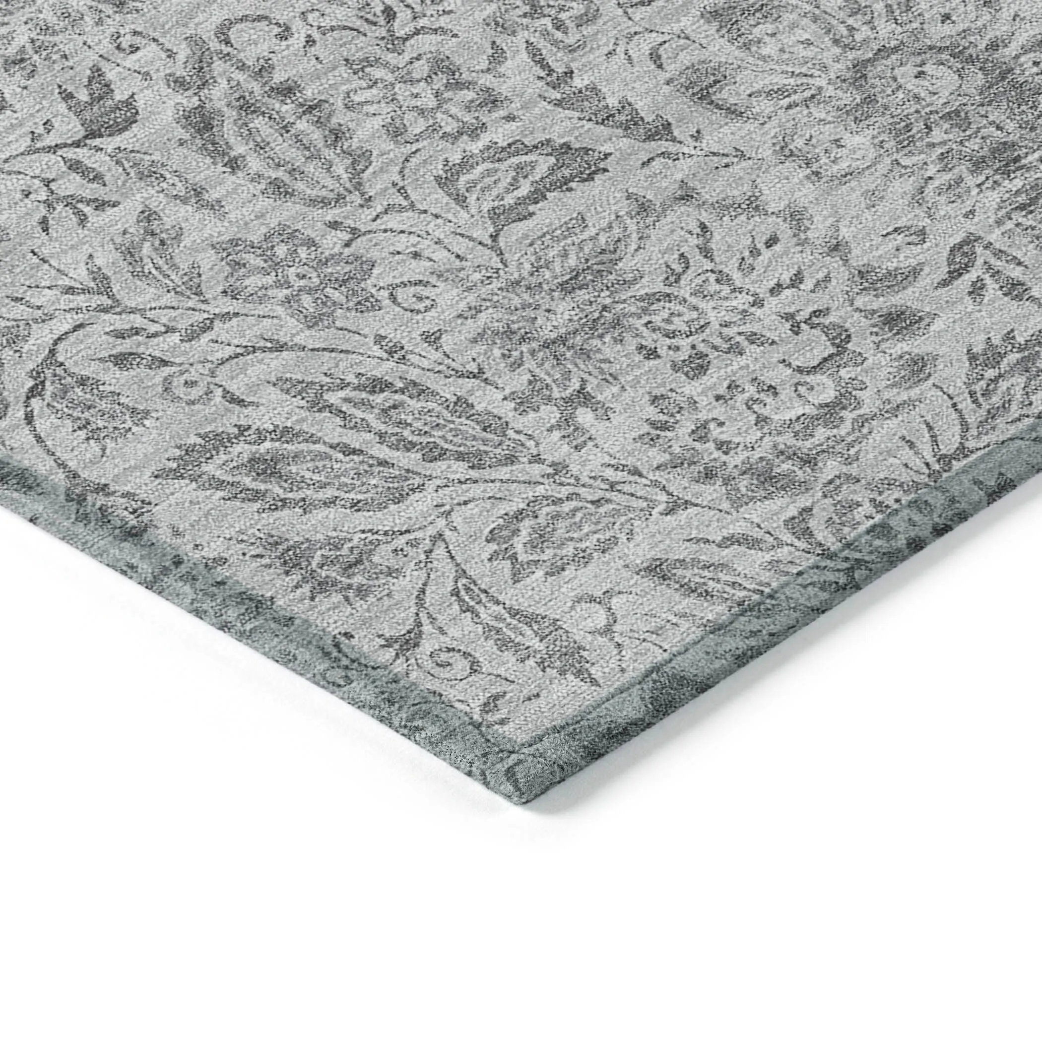 Machine Washable Indoor/ Outdoor Chantille Farmhouse Floral Rug