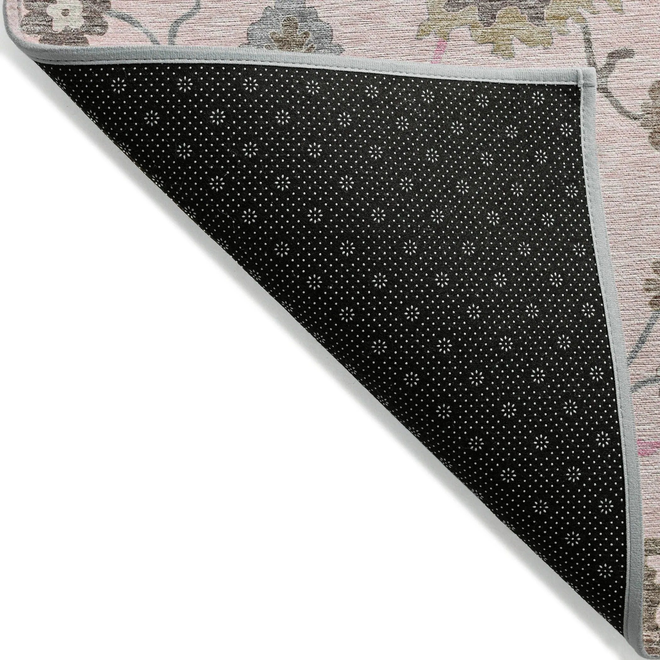 Machine Washable Indoor/ Outdoor Chantille Kashan Traditonal Rug