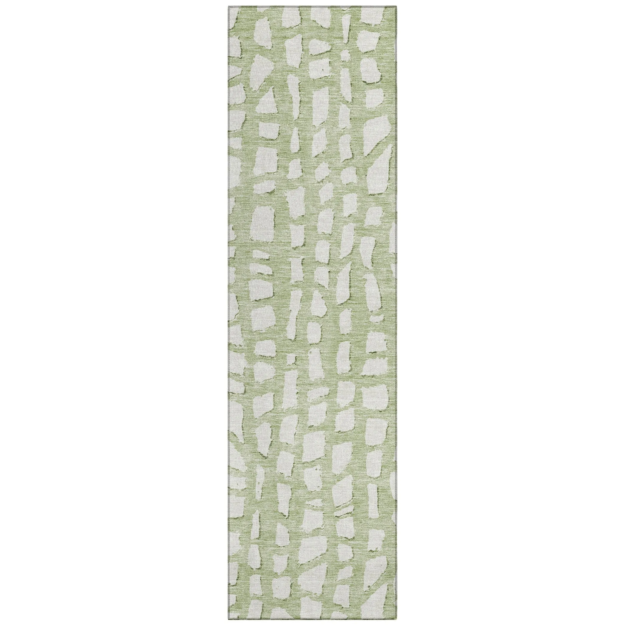 Machine Washable Indoor/ Outdoor Chantille Modern Abstract Rug