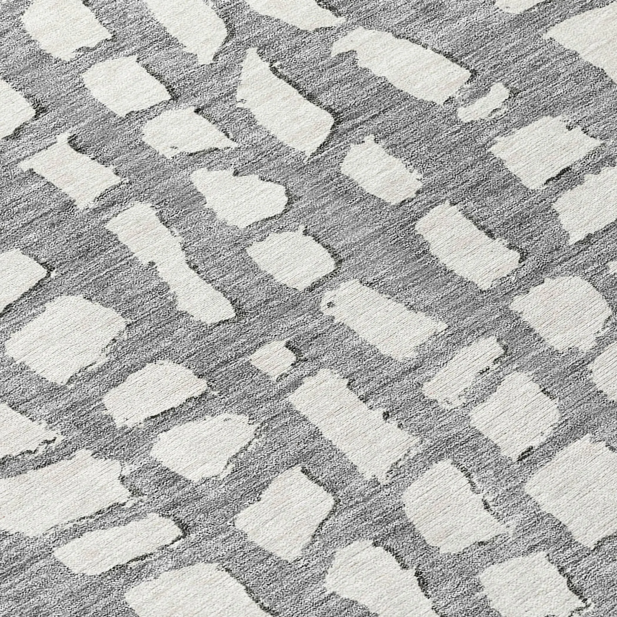 Machine Washable Indoor/ Outdoor Chantille Modern Abstract Rug