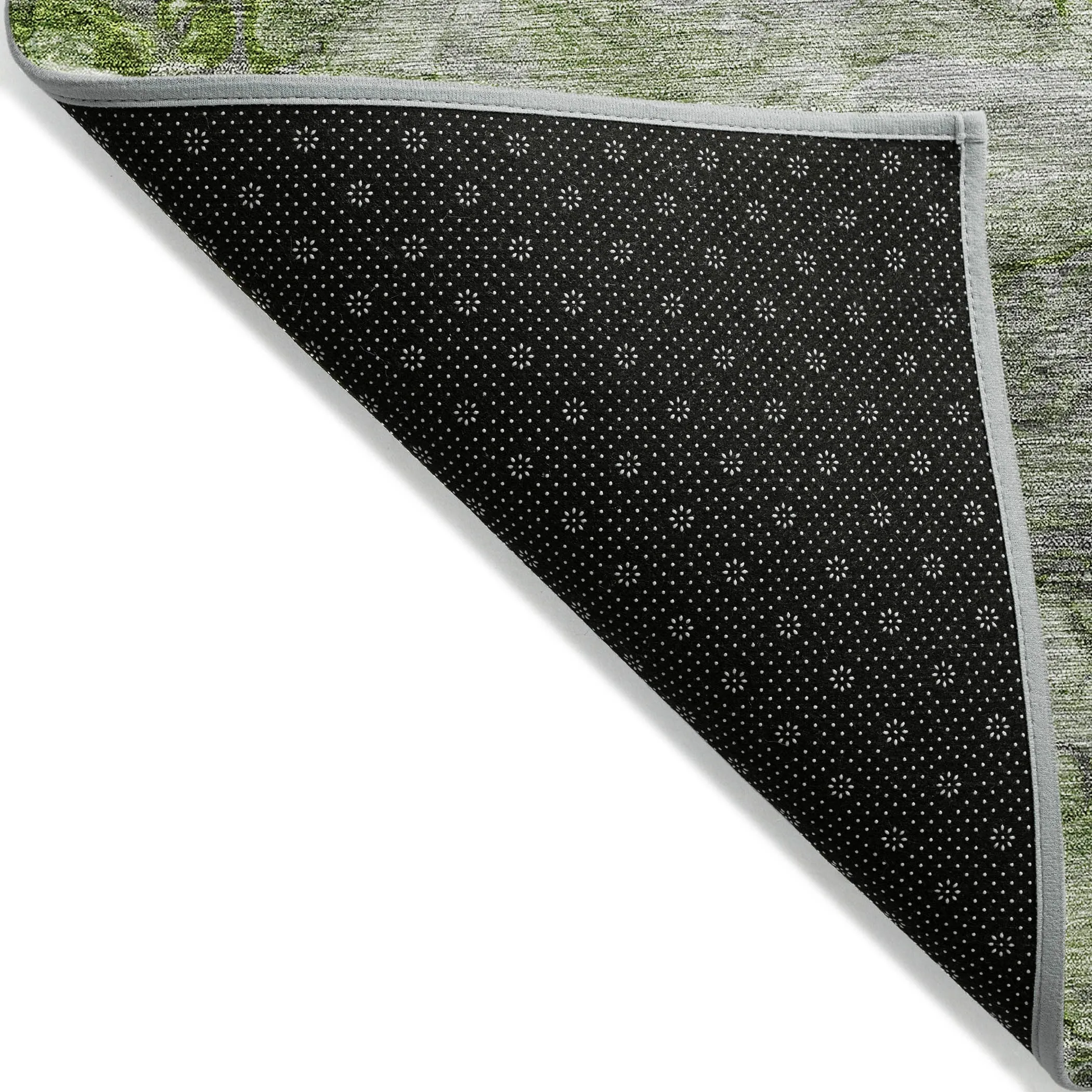 Machine Washable Indoor/ Outdoor Chantille Modern Abstract Rug