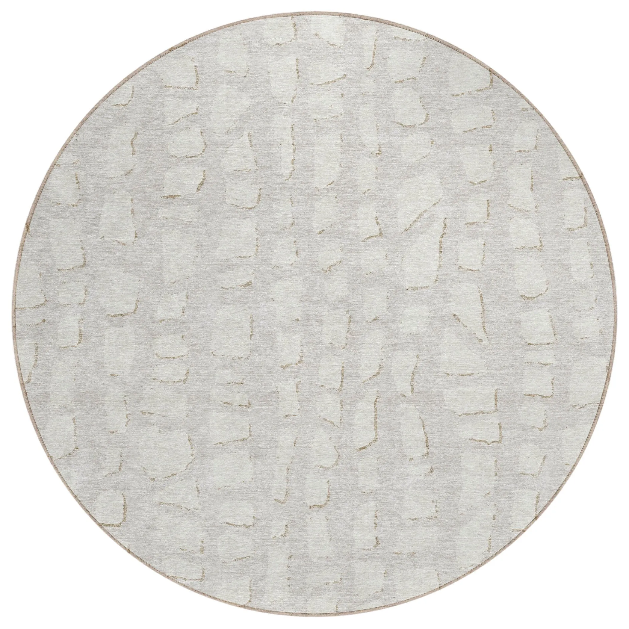 Machine Washable Indoor/ Outdoor Chantille Modern Abstract Rug