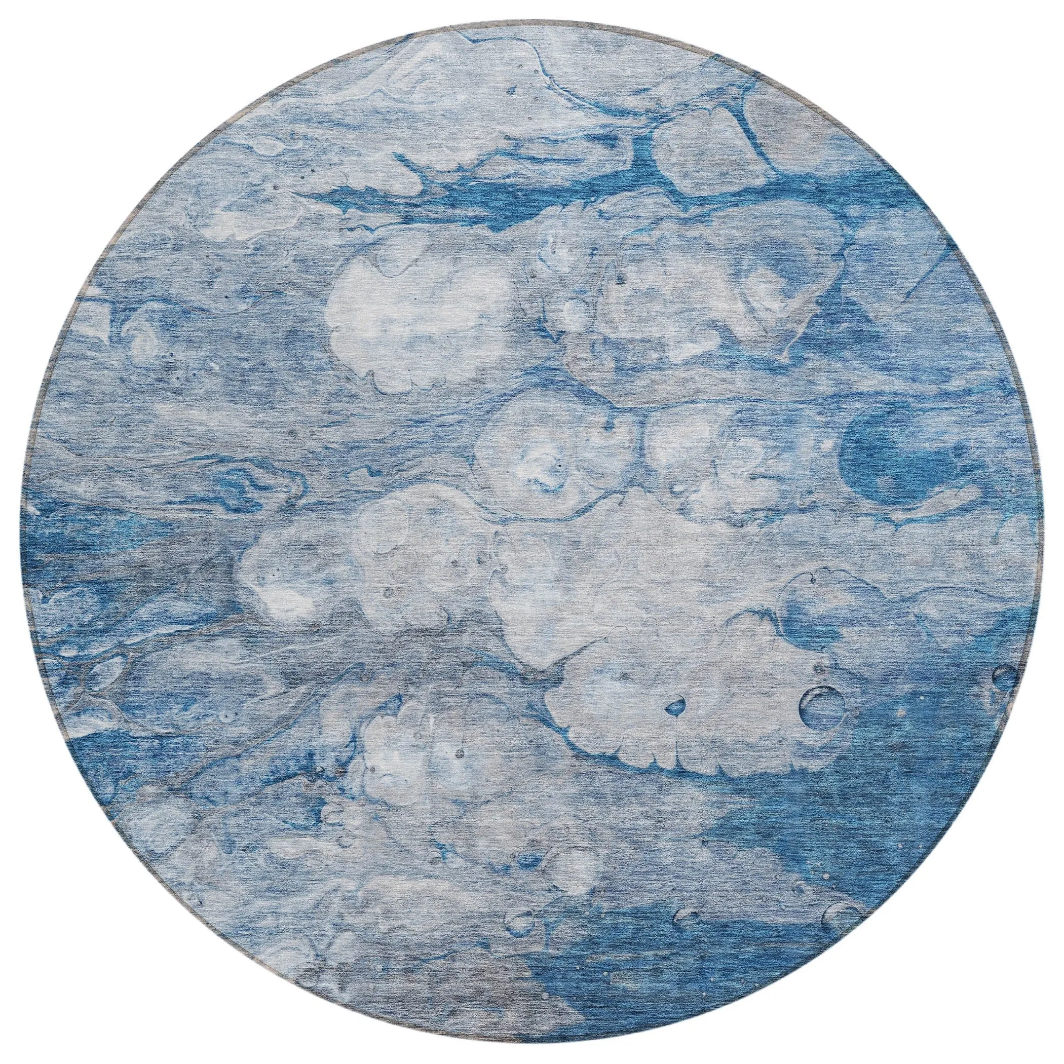 Machine Washable Indoor/ Outdoor Chantille Modern Abstract Rug