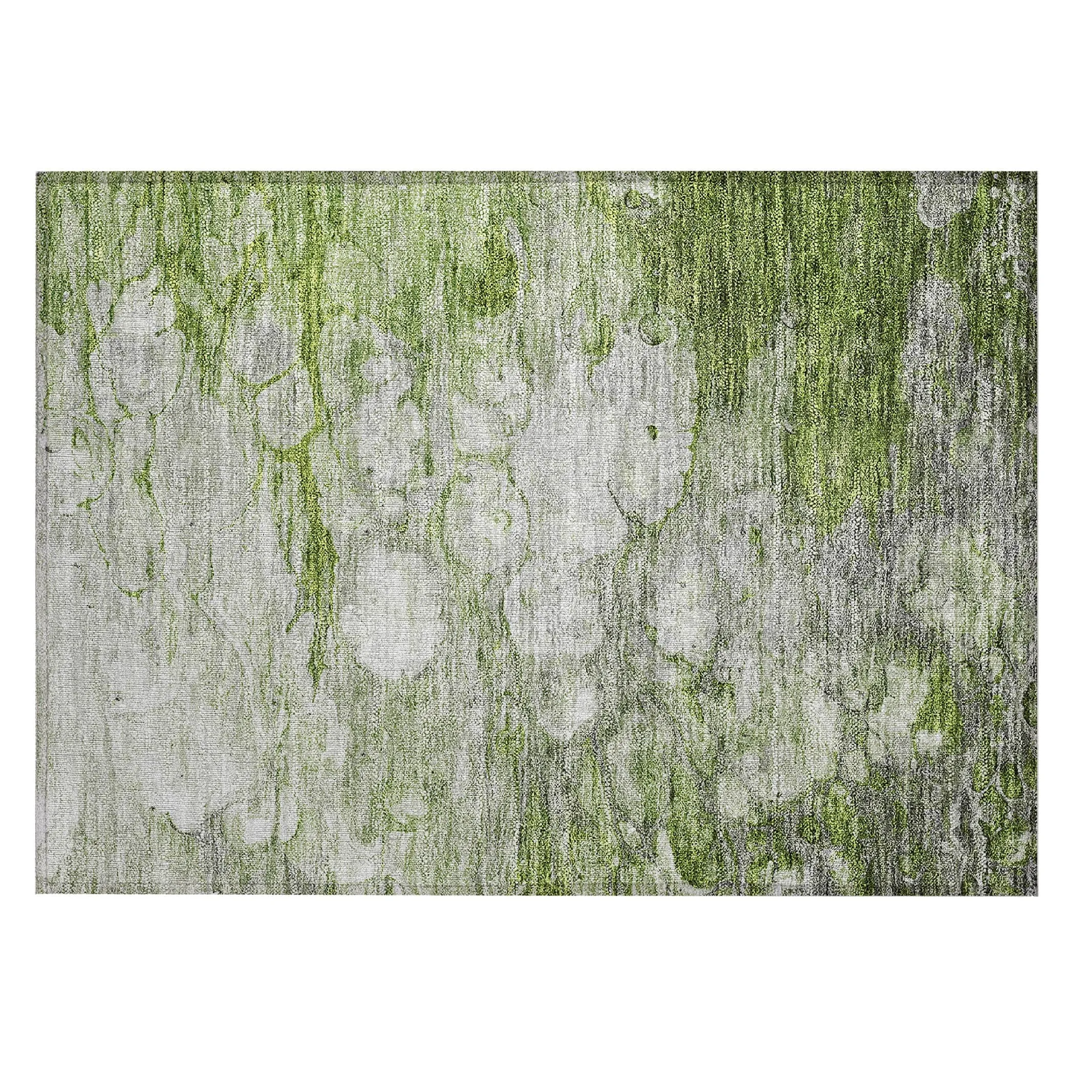 Machine Washable Indoor/ Outdoor Chantille Modern Abstract Rug