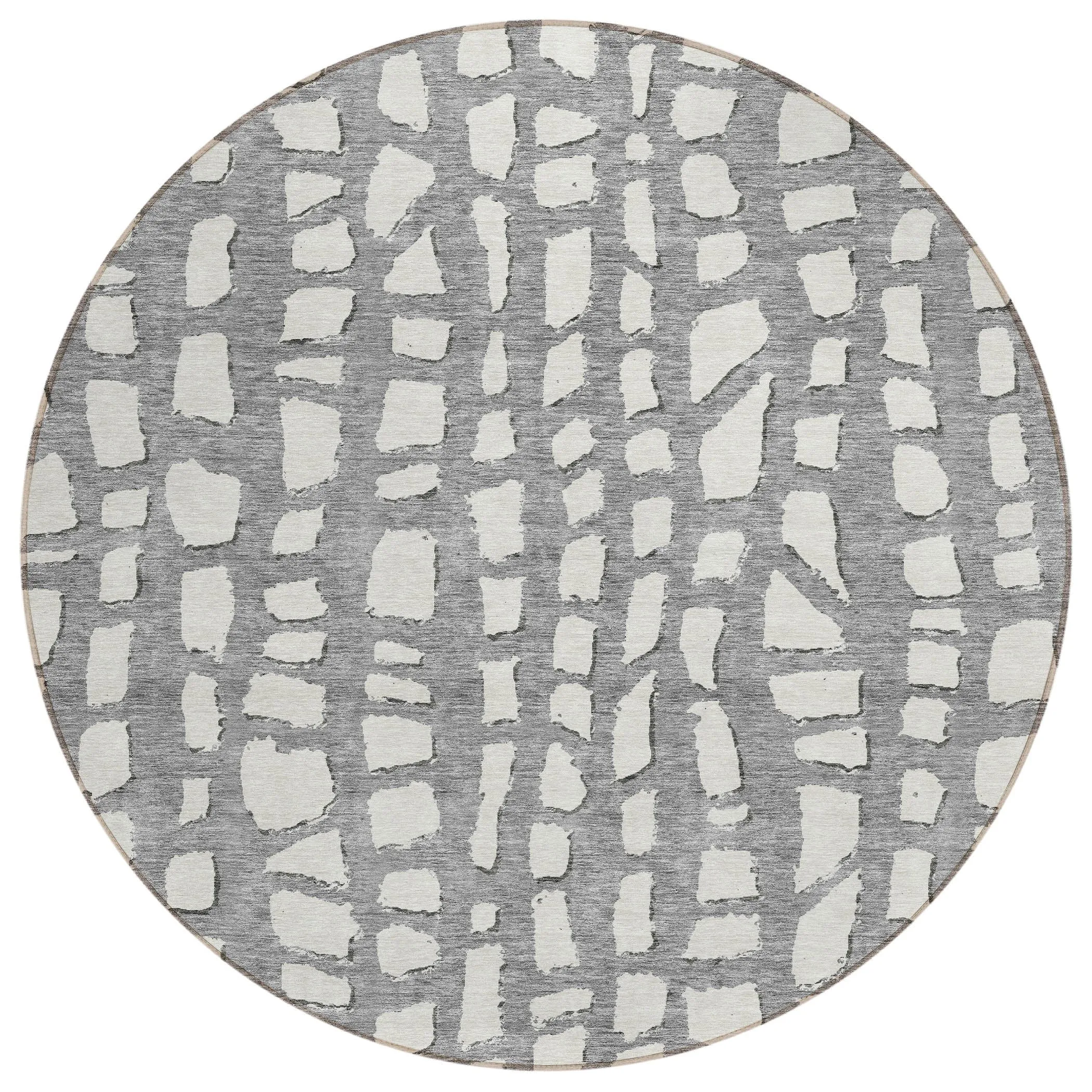 Machine Washable Indoor/ Outdoor Chantille Modern Abstract Rug