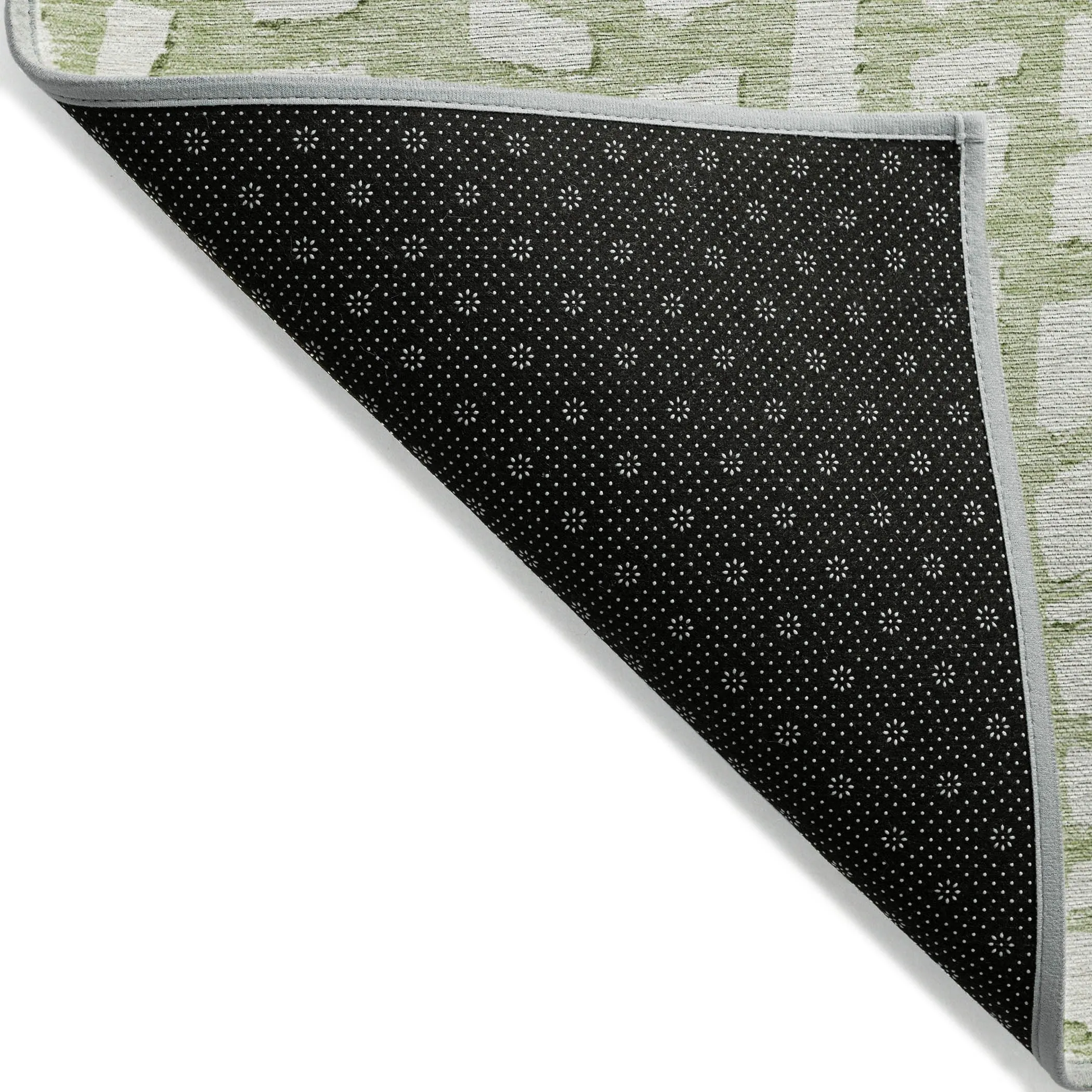 Machine Washable Indoor/ Outdoor Chantille Modern Abstract Rug
