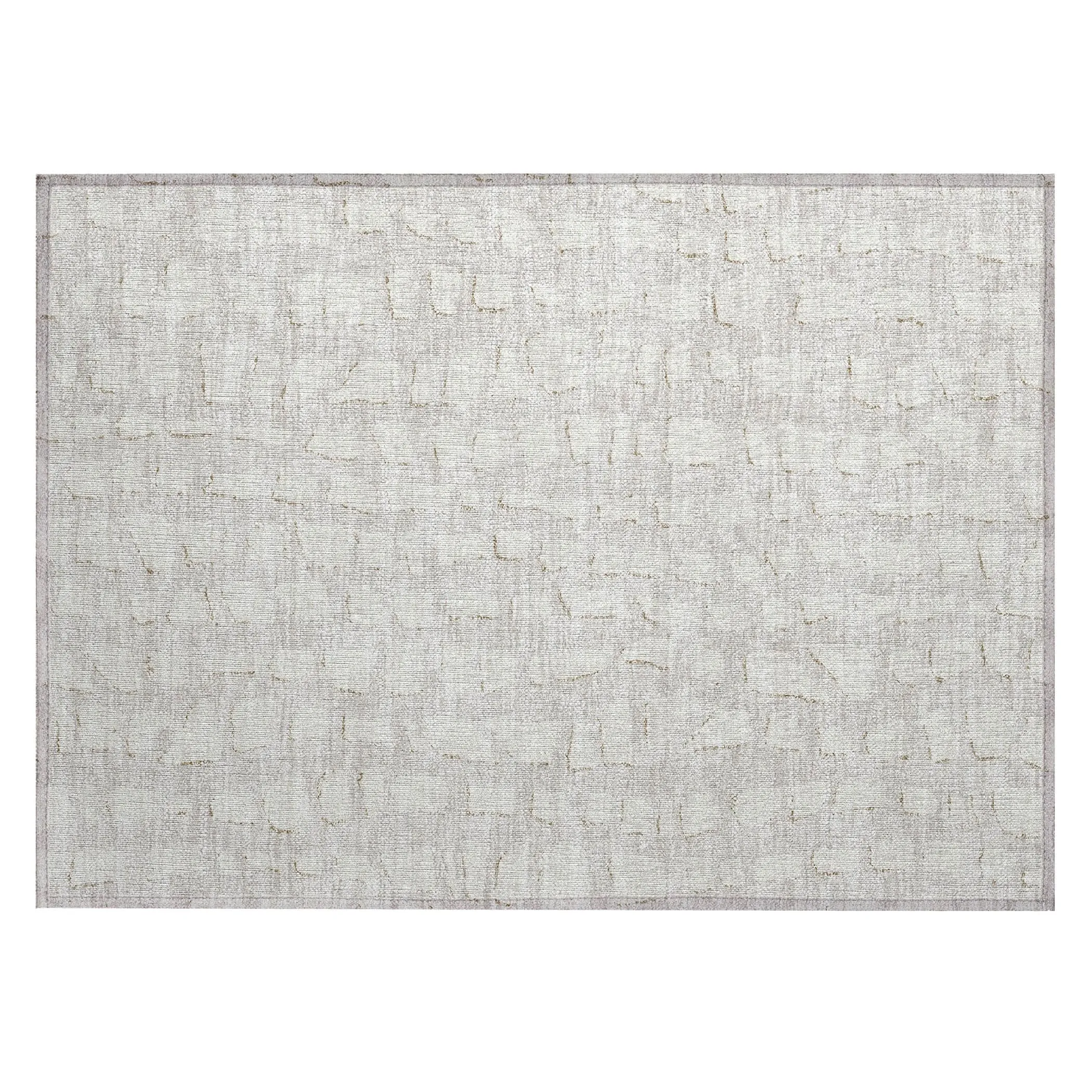 Machine Washable Indoor/ Outdoor Chantille Modern Abstract Rug