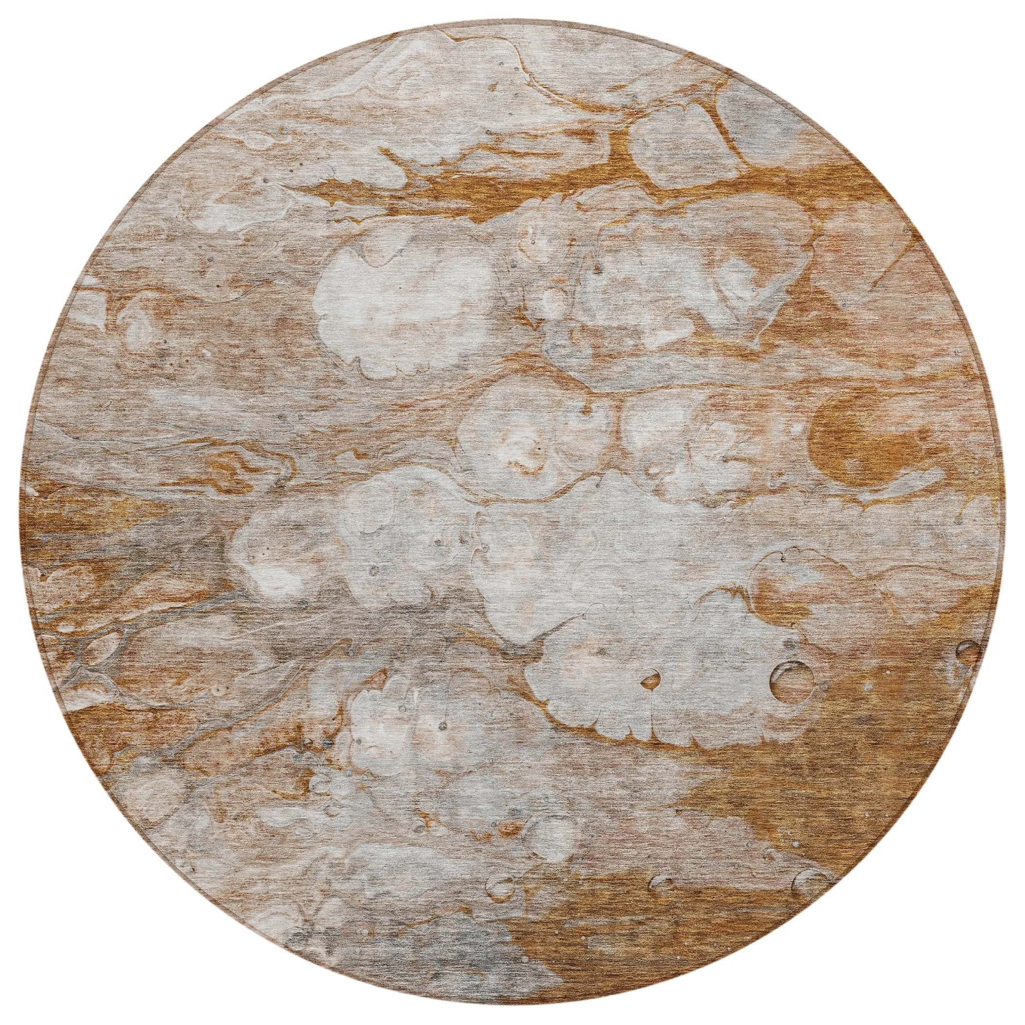 Machine Washable Indoor/ Outdoor Chantille Modern Abstract Rug