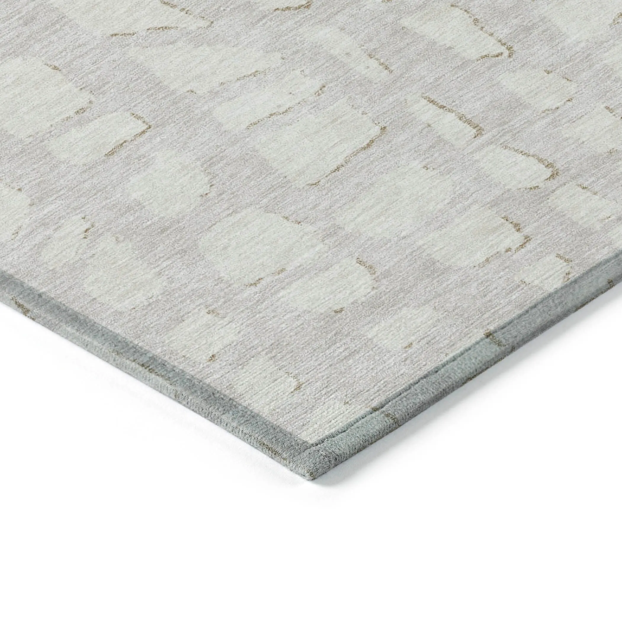 Machine Washable Indoor/ Outdoor Chantille Modern Abstract Rug