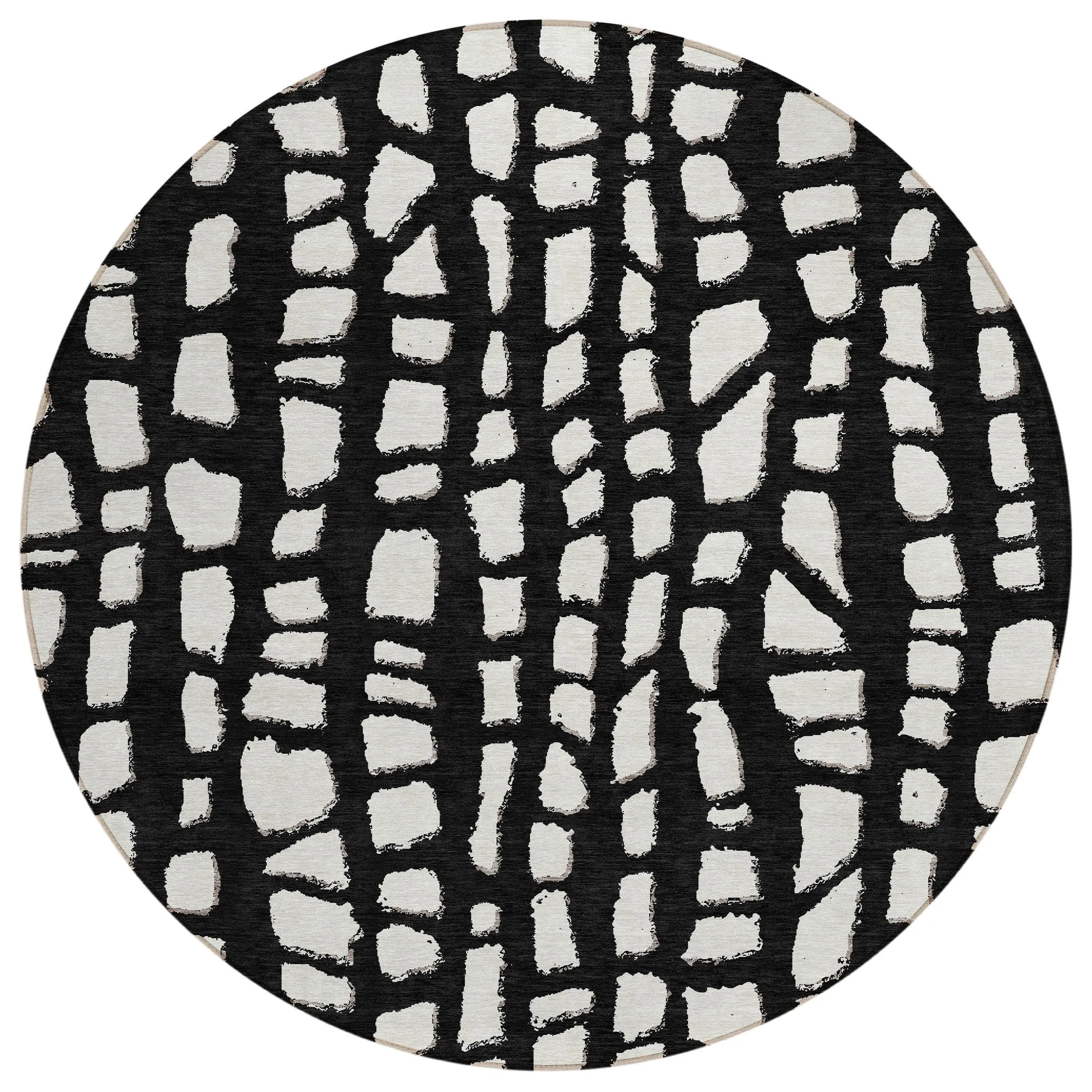 Machine Washable Indoor/ Outdoor Chantille Modern Abstract Rug