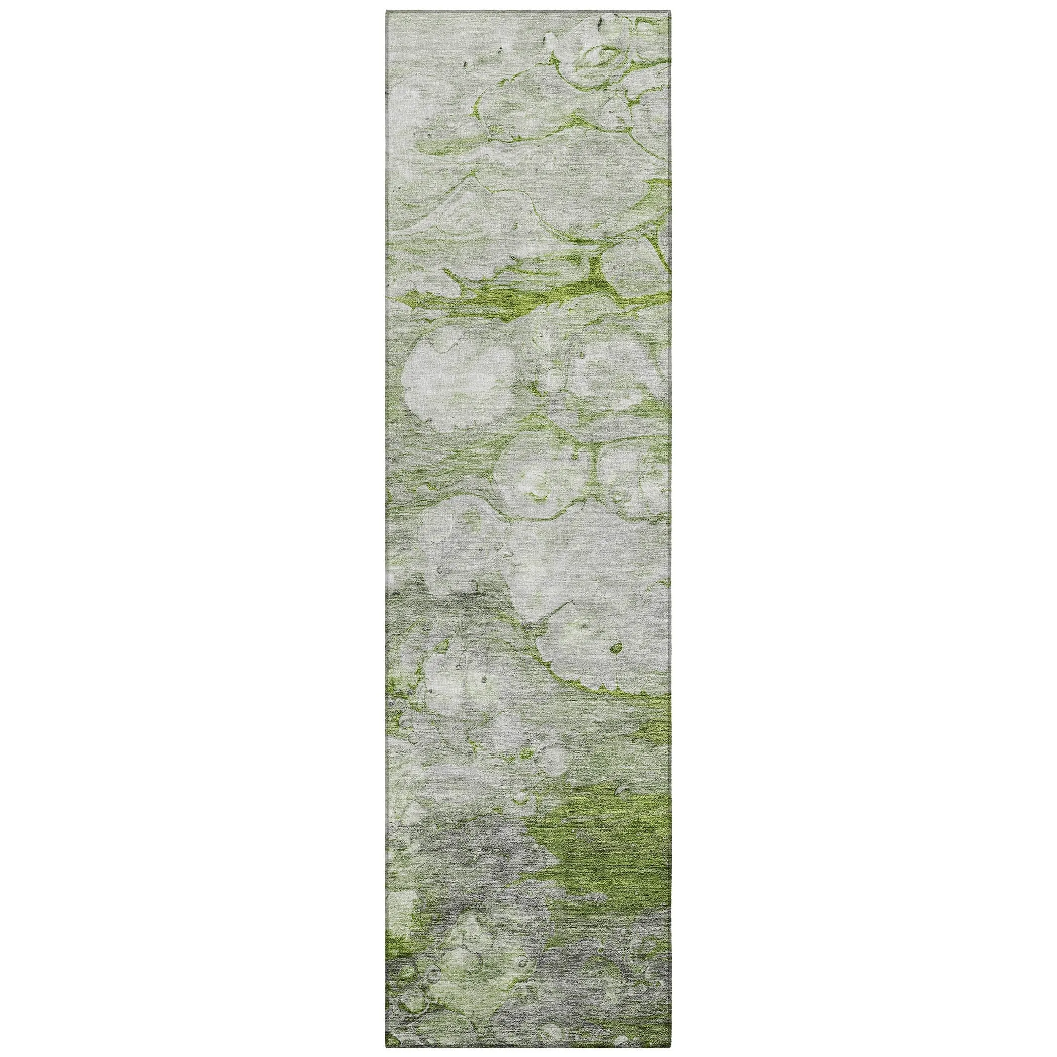 Machine Washable Indoor/ Outdoor Chantille Modern Abstract Rug