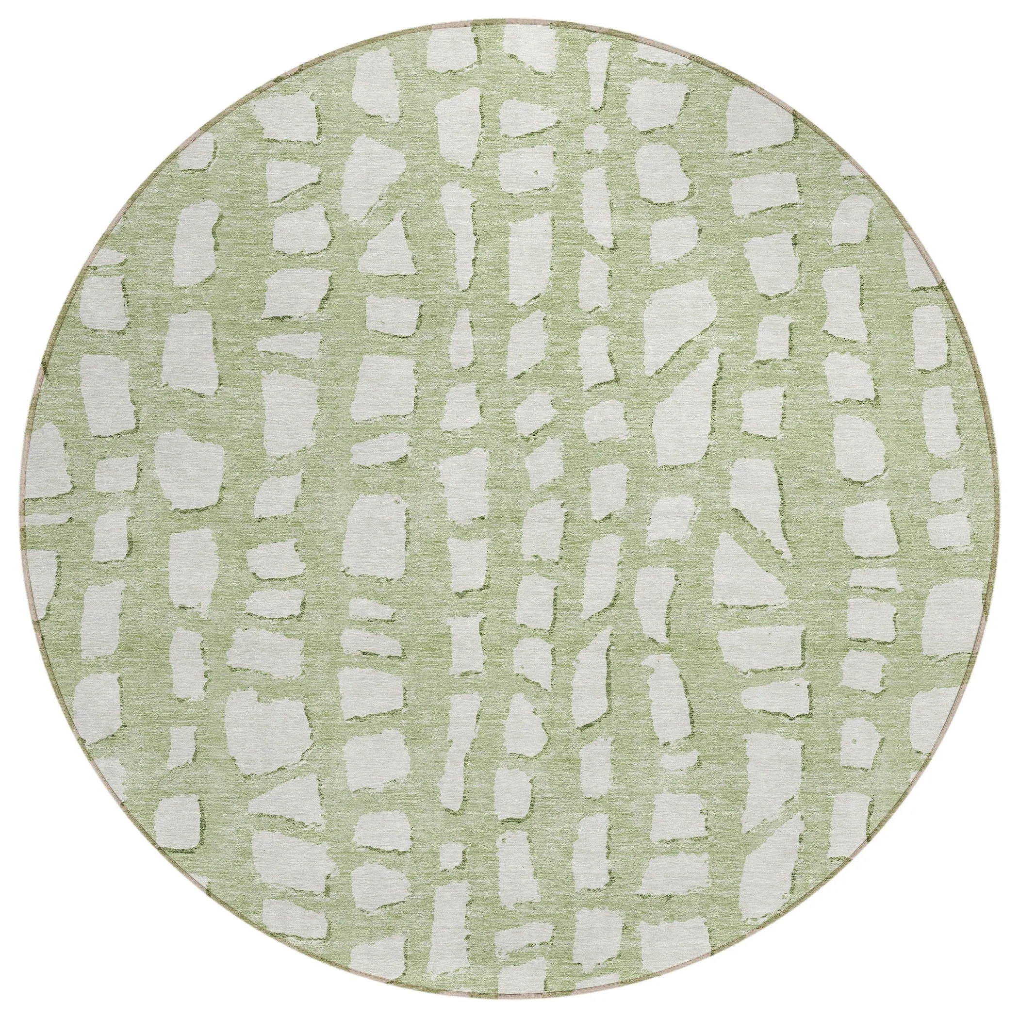 Machine Washable Indoor/ Outdoor Chantille Modern Abstract Rug