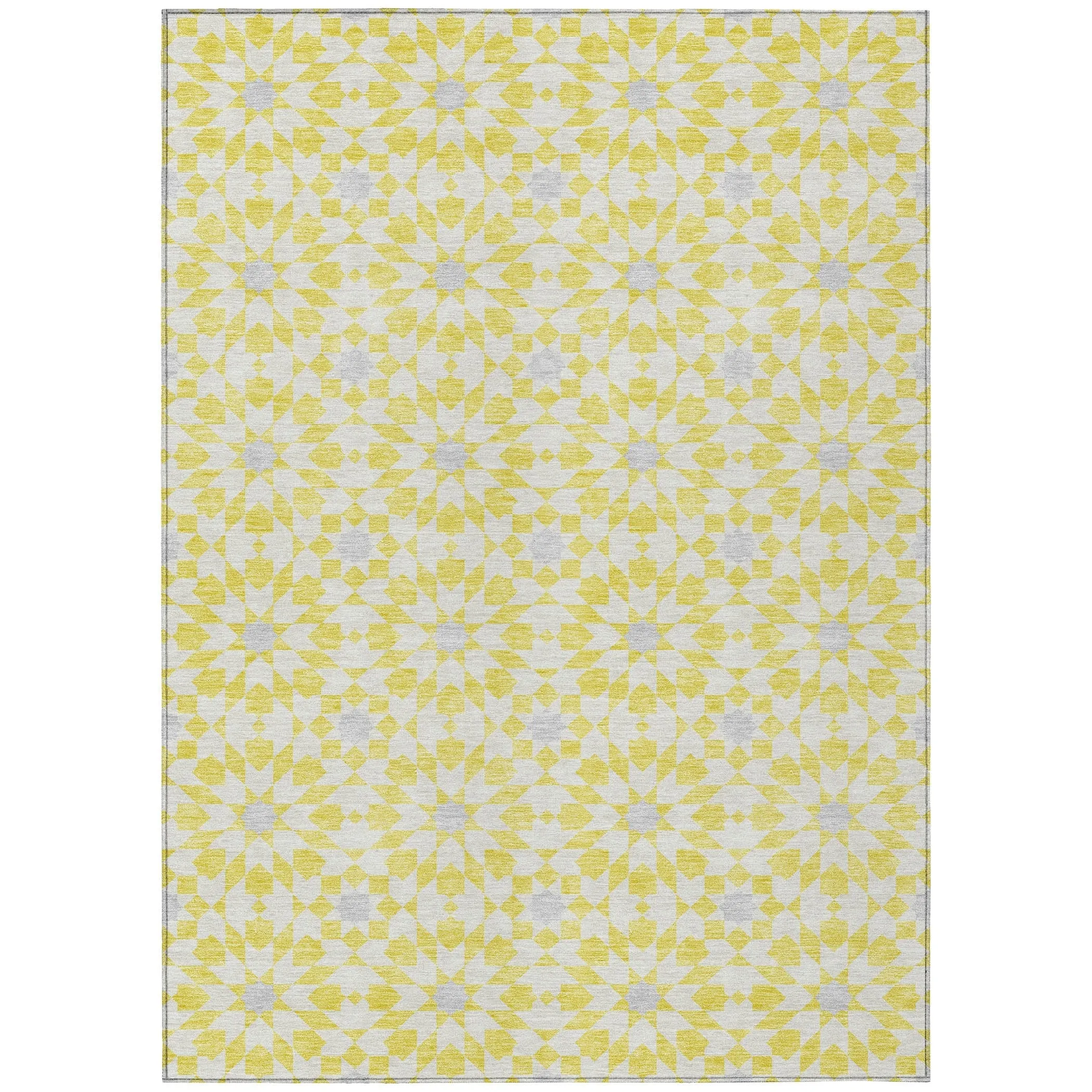 Machine Washable Indoor/ Outdoor Chantille Modern Boho Rug